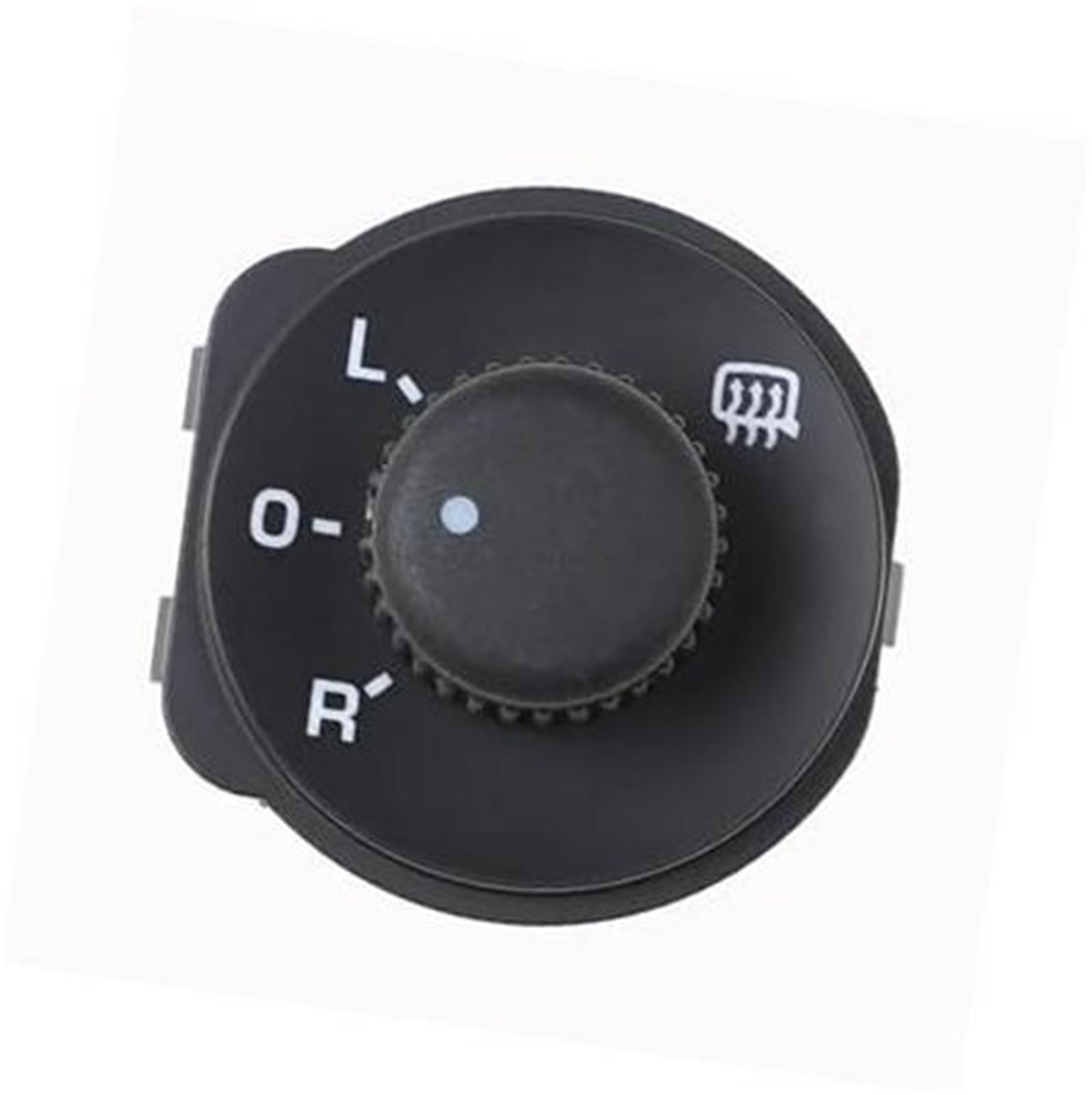 DEMULAX Auto-Rückspiegelschalter, for Skoda, for Octavia, 2004–2013 1Z1959565A 1ZD959565A Einstellschalter Rückspiegel-Bedienknopf Schalter zur Spiegelverstellung im Auto(Black 1Z1959565A) von DEMULAX