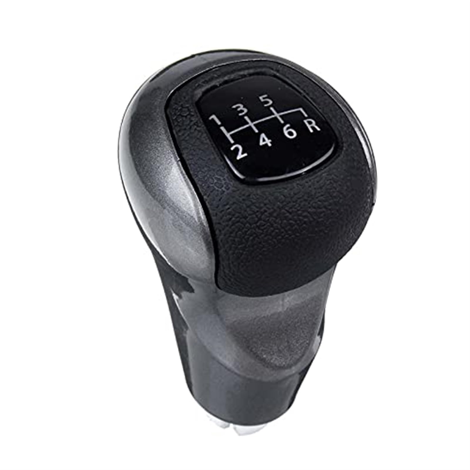 DEMULAX Auto-Schalthebelabdeckung, 6-Gang MT-Schaltknaufhebel-Schalthebelmanschette, for Civic, DX EX LX 2006-2011 Schaltknauf Auto Auto-Automatik-Schaltknauf(Black Gear Knob1) von DEMULAX