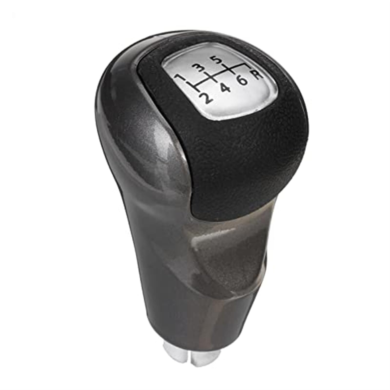 DEMULAX Auto-Schalthebelabdeckung, 6-Gang MT-Schaltknaufhebel-Schalthebelmanschette, for Civic, DX EX LX 2006-2011 Schaltknauf Auto Geschwindigkeitsschaltknauf(Black Gear Knob2) von DEMULAX