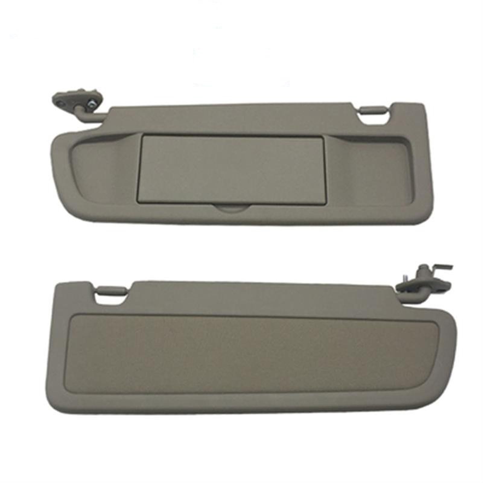 DEMULAX Auto-Seiten-Sonnenblende, Sonnenschutz, blendfreies Visier ohne Licht, for Civic Coupe Limousine 2006–2011 Auto-Sonnenblenden-Seitenschutz(Light Gray Pair) von DEMULAX