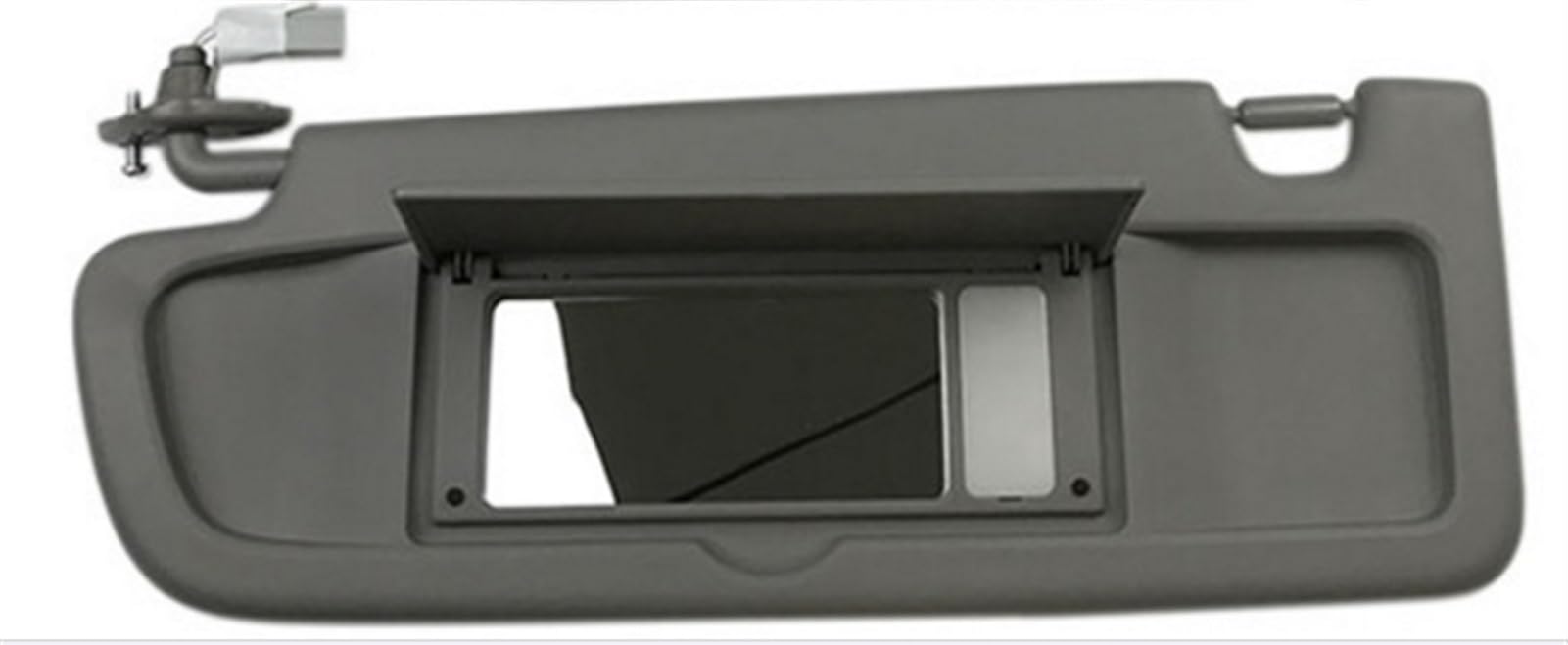 DEMULAX Auto-Seiten-Sonnenblende, Sonnenschutz, blendfreies Visier ohne Licht, for Civic Coupe Limousine 2006–2011 Sonnenblende für den Autoinnenraum(Left Dark Gray) von DEMULAX