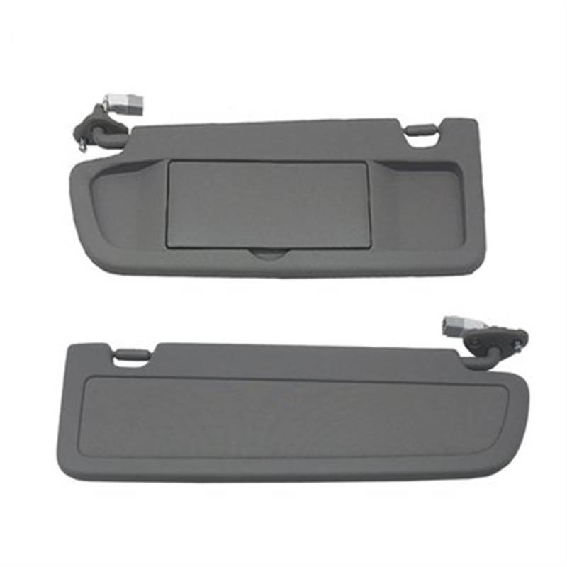 DEMULAX Auto-Seiten-Sonnenblende, Sonnenschutz, blendfreies Visier ohne Licht, for Civic Coupe Limousine 2006–2011 Sonnenschutzvisier für Fahrzeuge(Dark Gray Pair) von DEMULAX