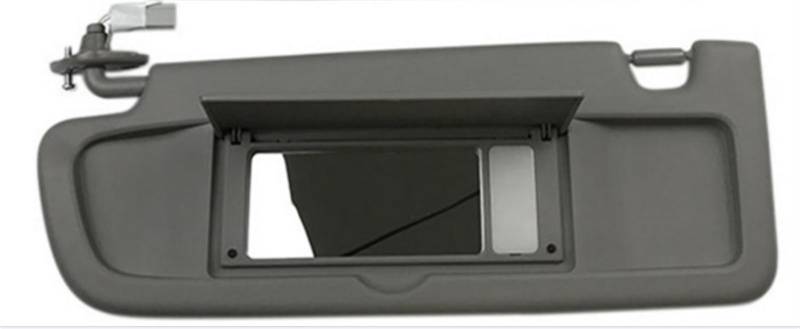 DEMULAX Auto-Seiten-Sonnenblende, Sonnenschutz, blendfreies Visier ohne Licht, for Civic Coupe Limousine 2006–2011 Sonnenschutzvisier für Fahrzeuge(Left Dark Gray) von DEMULAX