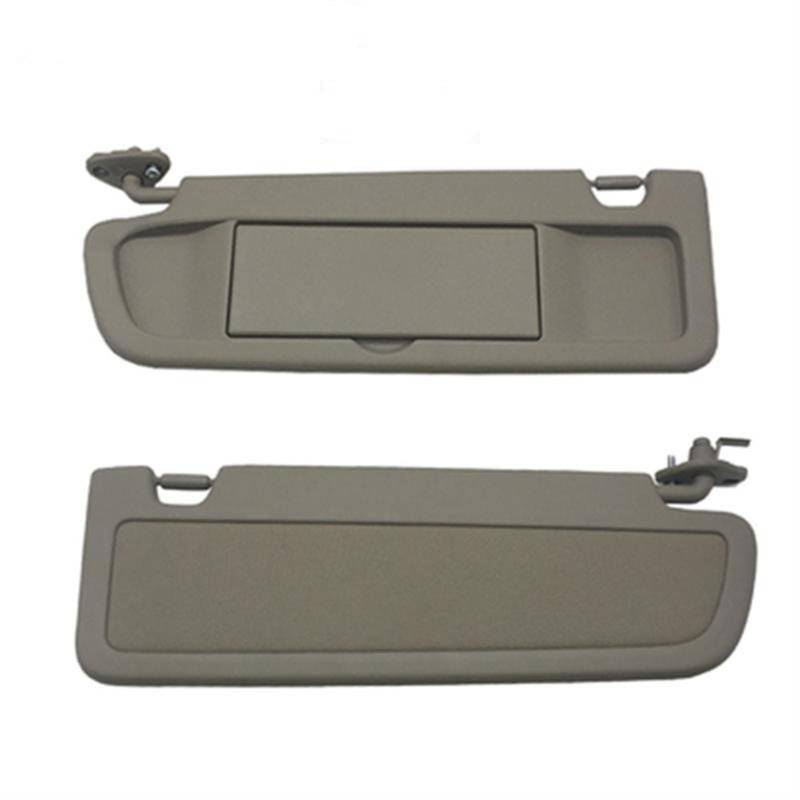 DEMULAX Auto-Seiten-Sonnenblende, Sonnenschutz, blendfreies Visier ohne Licht, for Civic Coupe Limousine 2006–2011 Sonnenschutzvisier für Fahrzeuge(Light Gray Pair) von DEMULAX