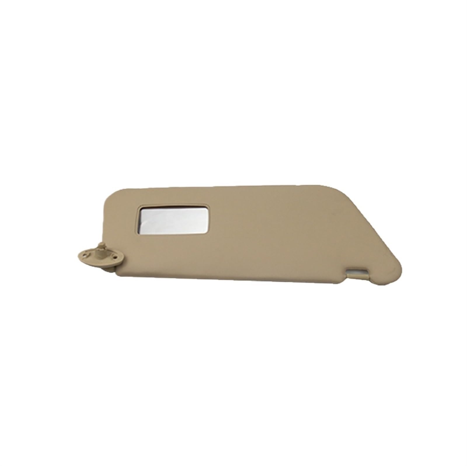 DEMULAX Auto-Sonnenblende, for Chevrolet, for Spark 2007–2010, Autozubehör mit einem Schminkspiegel Sonnenschutzvisier für Fahrzeuge(Beige Left Side) von DEMULAX