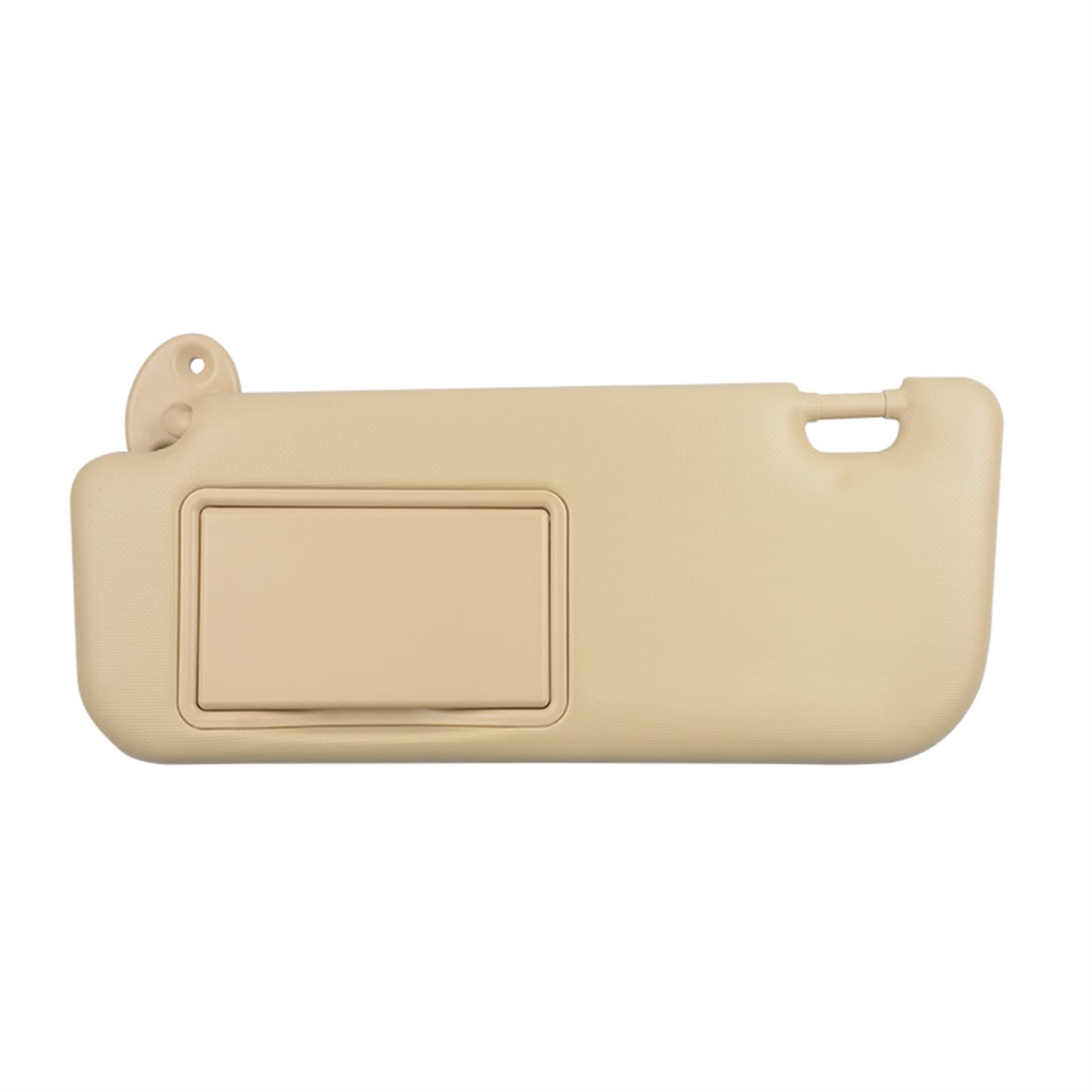 DEMULAX Auto-Sonnenblende mit Make-up-Spiegel, for Toyota, for Corolla E160 E170 2014 2015 2016 2017, 74320-02B20 Auto-Sonnenblenden-Seitenschutz(Beige Left) von DEMULAX