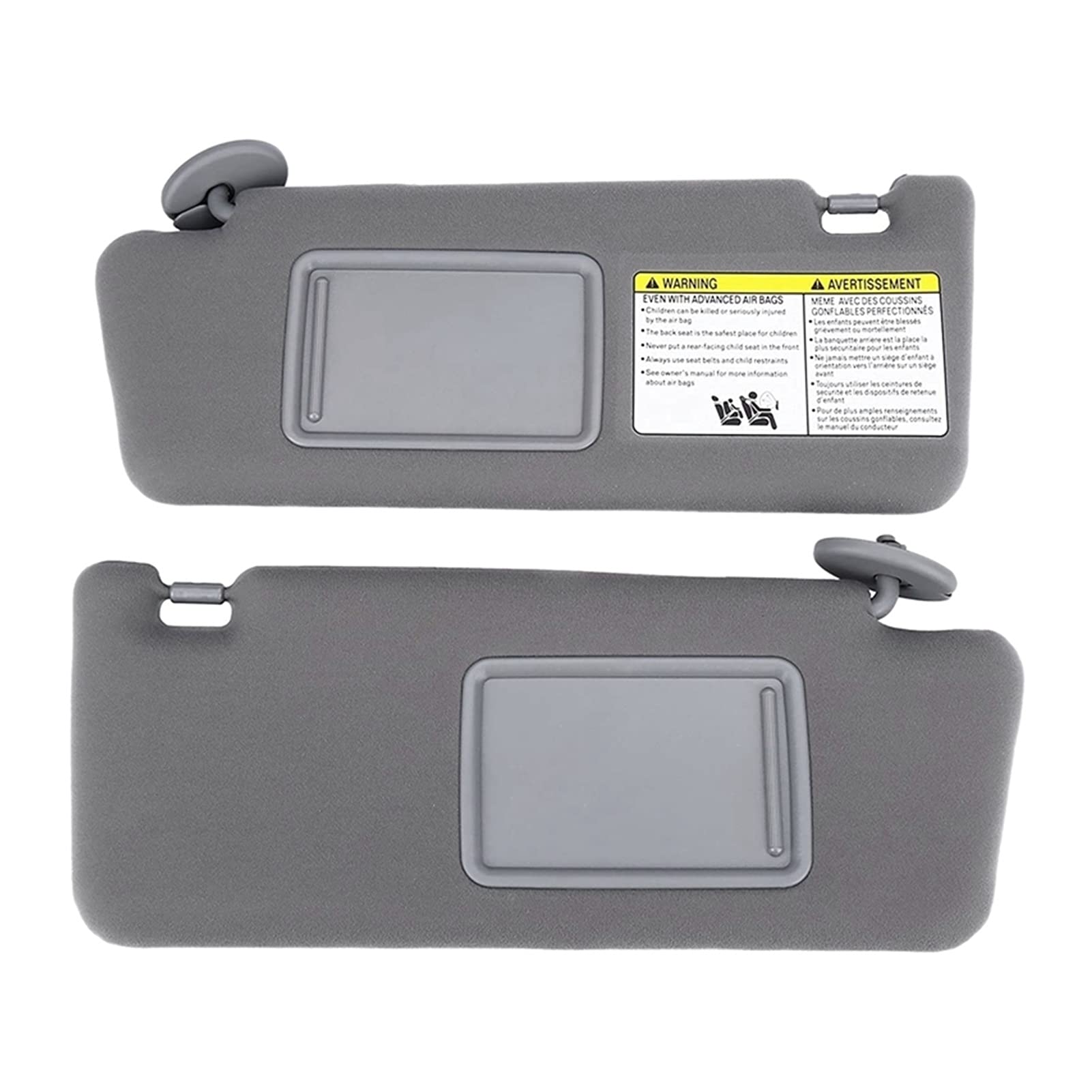 DEMULAX Auto Windschutzscheibe Sonnenblende Schild Shade Board, for Toyota, for Tacoma 2005-2012, 74320-04181-E1 74320-04180-E0 Sonnenblende für den Autoinnenraum von DEMULAX