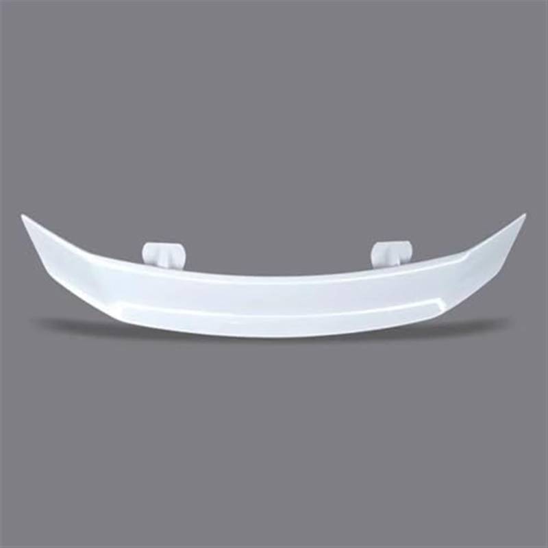 DEMULAX Autospoiler, for Nissan, for Almera Spoiler Auto Heckflügel Zubehör Schwarze Heckflosse Heckflosse Heckstoßstangenspoiler(White) von DEMULAX