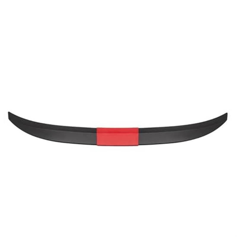 DEMULAX Autospoiler Universal Autospoiler Racing Spoiler ABS Dreiteilig, for Heckflügel Heckspoiler Lippe Spoiler Heckflosse Heckstoßstangenspoiler(Matte Red) von DEMULAX