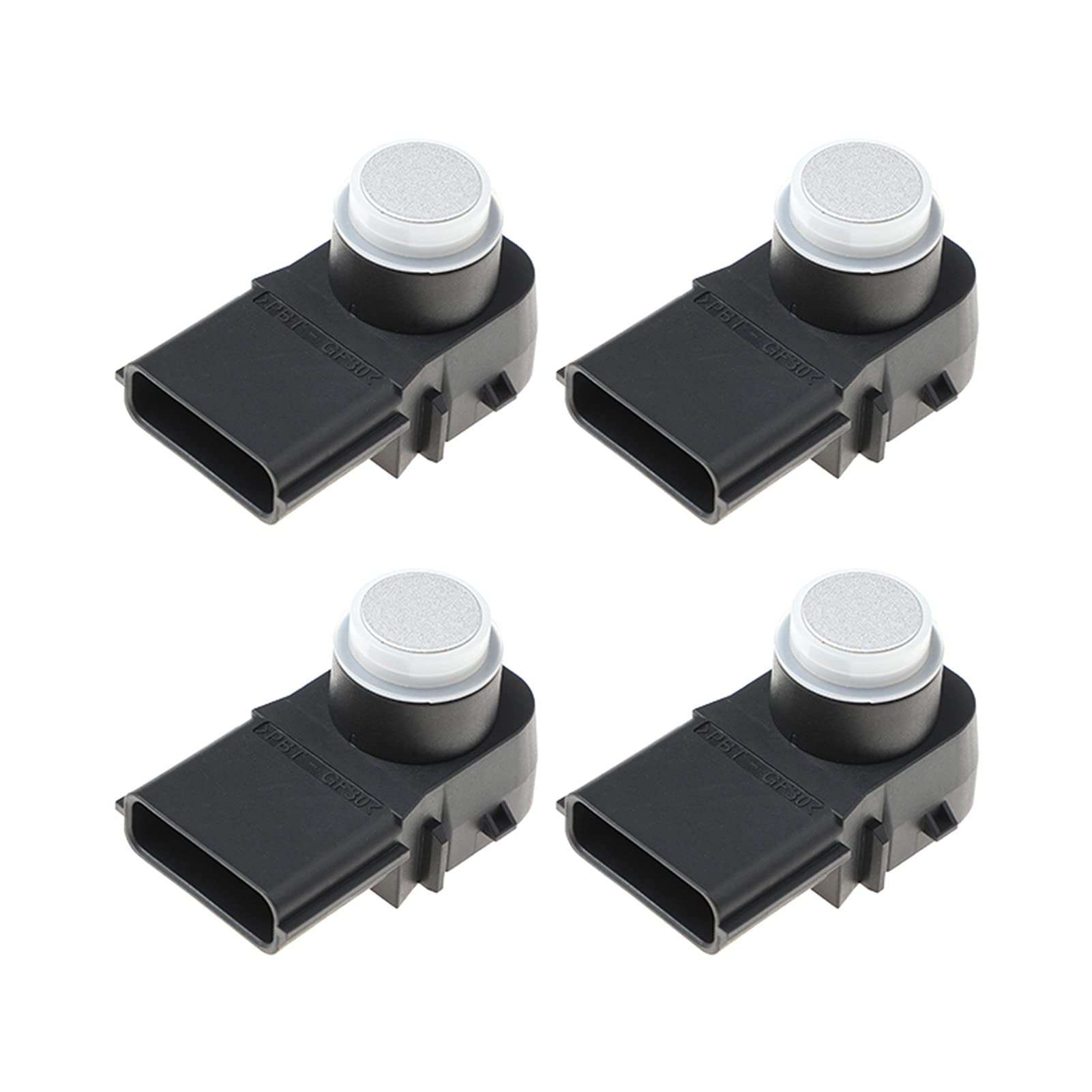 DEMULAX Autoteile 3 Farben 4PCS PDC Parksensor, for Hyundai, 95720-J5100 95720J5100 Parksensoren vorne und hinten(White) von DEMULAX