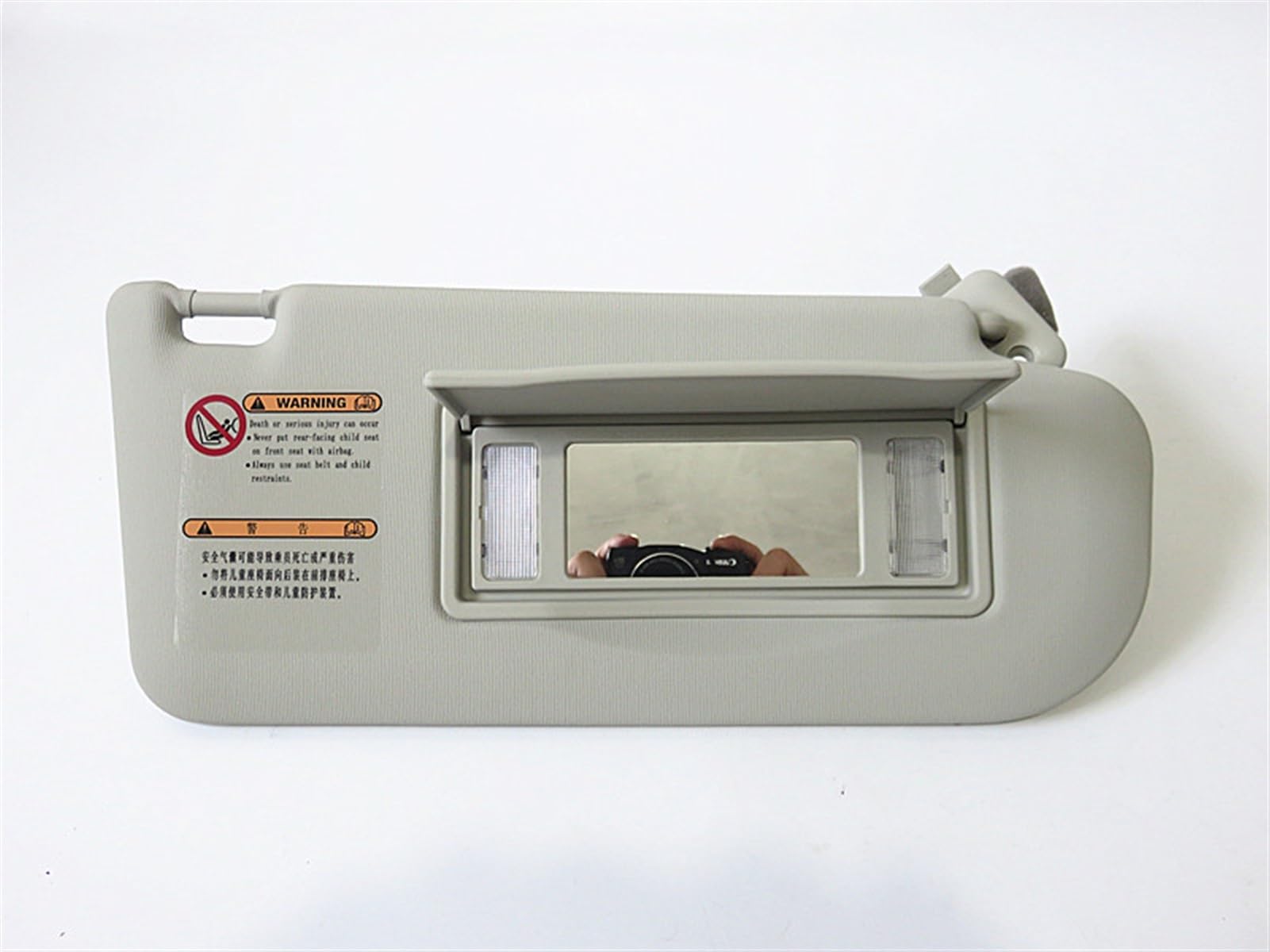 DEMULAX Autozubehör mit Lampen-Sonnenblende mit Make-up-Spiegel-Sonnenblende, for Mazda 6 M6 Sonnenschutzvisier für Fahrzeuge(RH Passenger Side) von DEMULAX