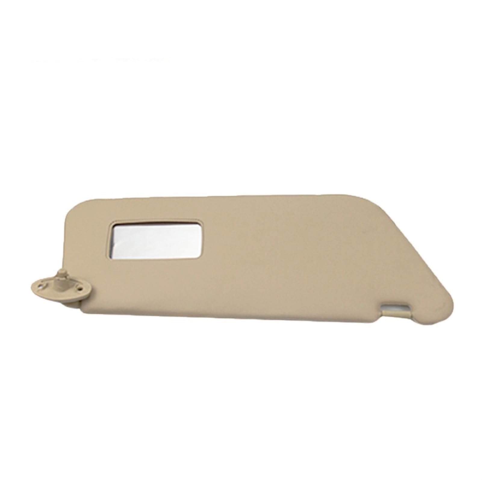 DEMULAX Beifahrerseite mit Make-up-Spiegel, Sonnenschutz-Sonnenblende, for Chevrolet, for Spark 2007–2010 Sonnenblende für den Autoinnenraum(Beige Right Side) von DEMULAX