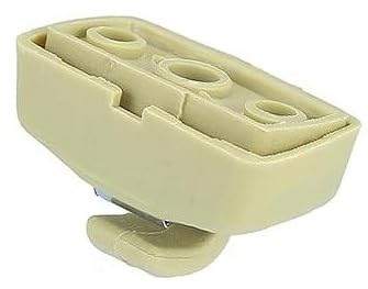 DEMULAX Beige Sonnenblende Haken Clip Halterung Aufhänger 3B0857561A Clips für die innere Sonnenblende(Beige) von DEMULAX