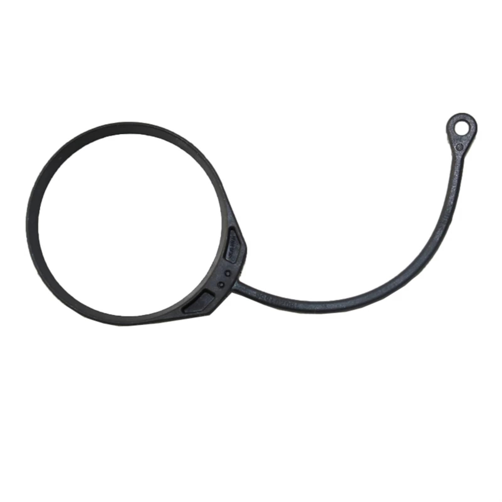 DEMULAX Benzin Öl Kraftstoff Tankdeckel Abdeckung Seil Linie Draht, for Golf, for Jetta, for Passat Polo A3 A4 A6, for Octavia, for Seat Leon Tankdeckelseil(Cable with Ring) von DEMULAX