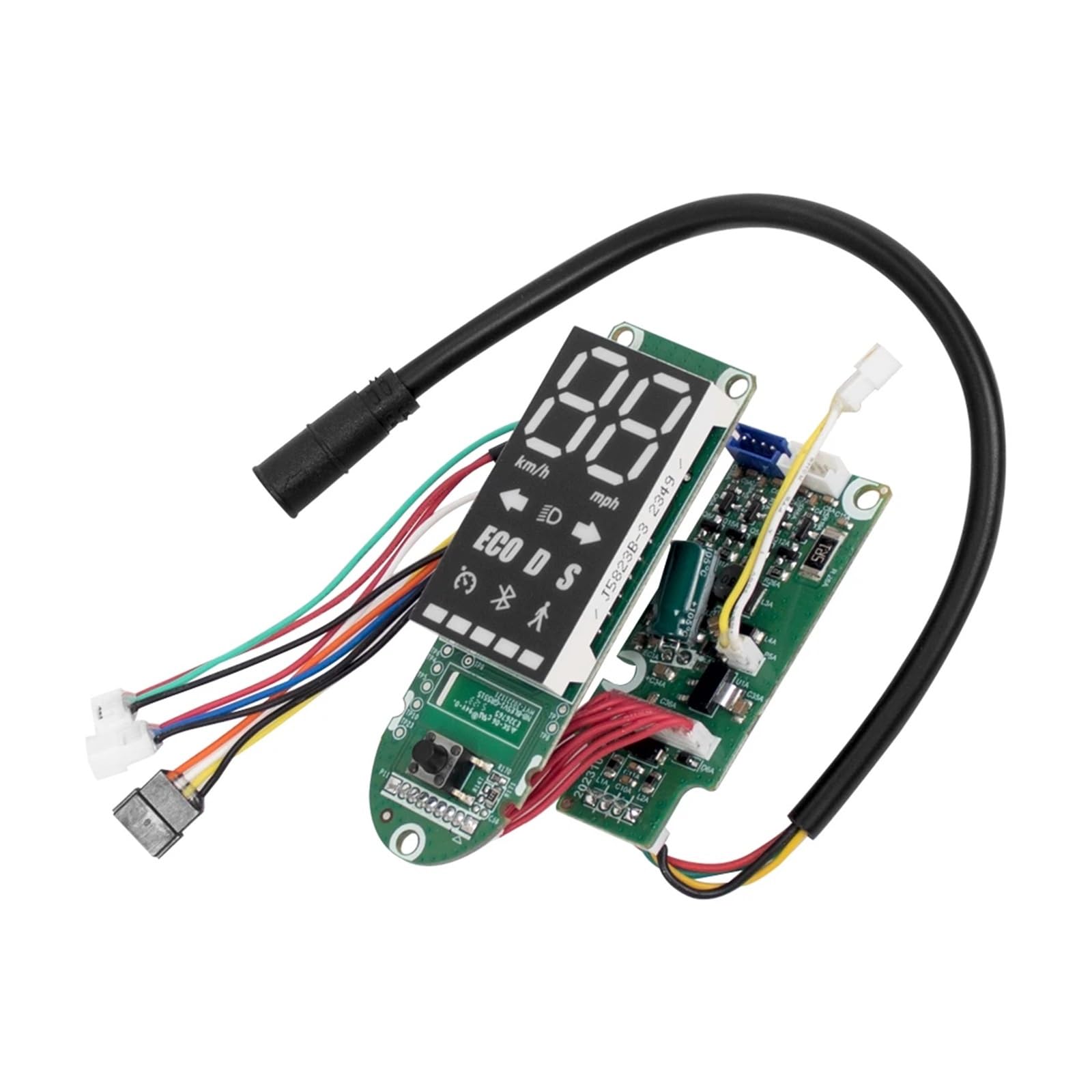 DEMULAX Bluetooth-Dashboard, for Ninebot, for F2/F2 Plus/F2 Pro Elektroroller-Brett, LED-Display, Instrumententeile der F2-Serie Armaturenbrett für Elektroroller(F2 or F2plus) von DEMULAX