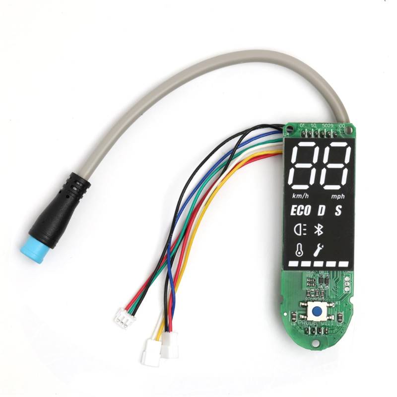 DEMULAX Bluetooth-Dashboard, for Xiaomi, M365 Pro /1S Pro 2 Elektroroller mit Schutzabdeckung Display-Upgrade-Reparaturteile Armaturenbrett für Elektroroller(1s Germany) von DEMULAX