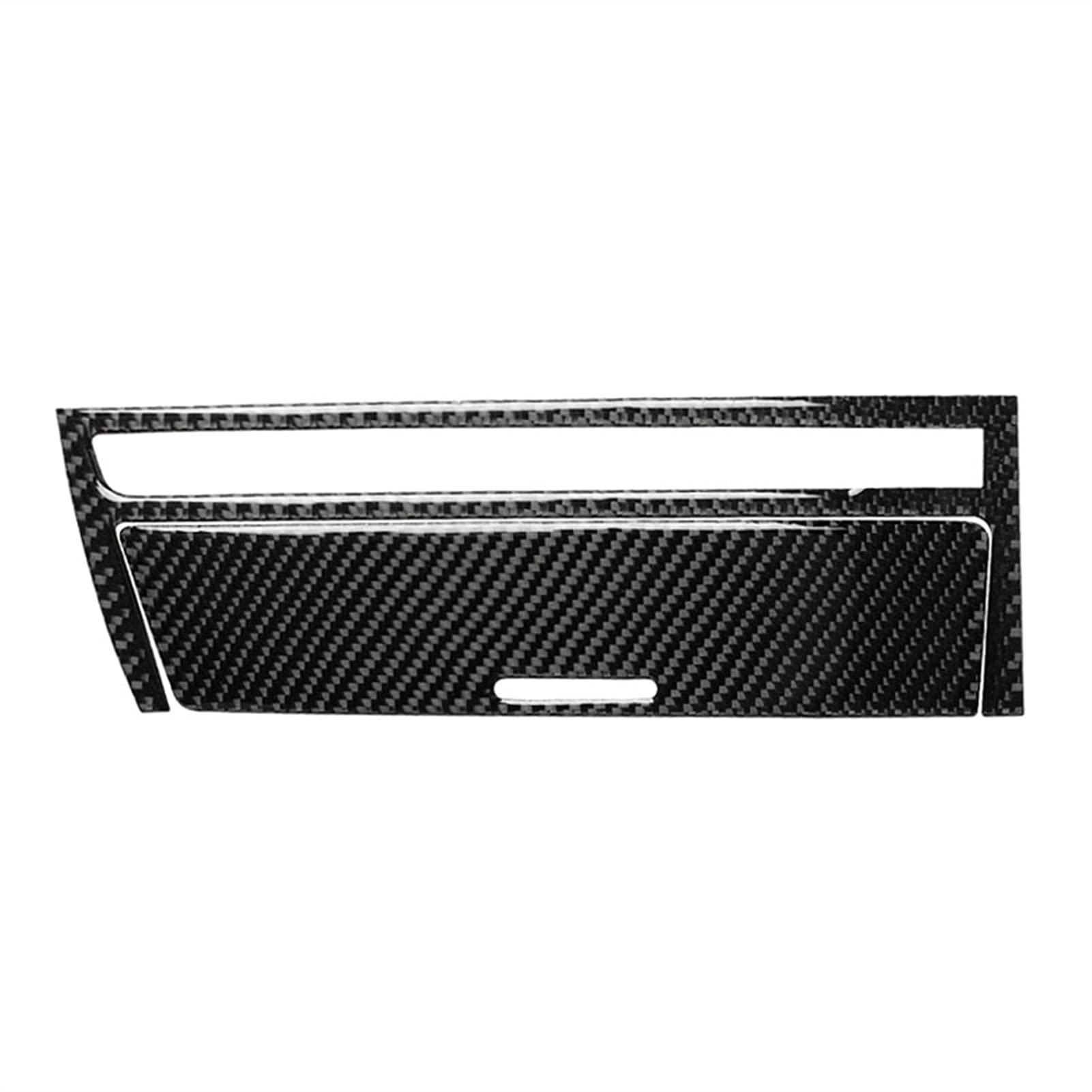 DEMULAX Car Styling Echt Carbon Fiber Center Control Panel Schalthebel Zigarettenanzünder Abdeckung, for, 3 Series E46 1998-2005 Fensterheber-Schalterfeld(Cigarette Cover) von DEMULAX