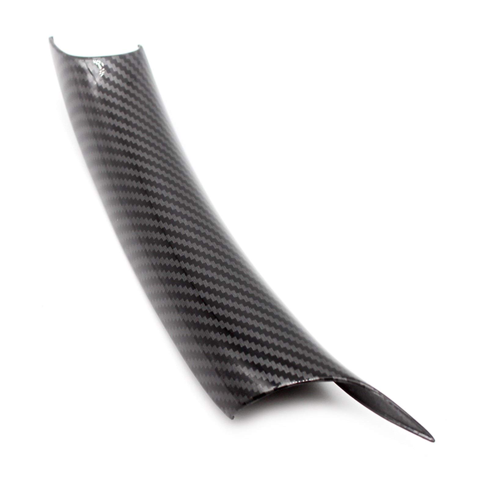 DEMULAX Car Styling Interieurleiste mit Kohlefaserstruktur for Türgriffe, Schutzabdeckung, for, for X5 X6 F15 F16 2014-2018 Fahrzeug-Innentürgriff(Carbon Style Left) von DEMULAX