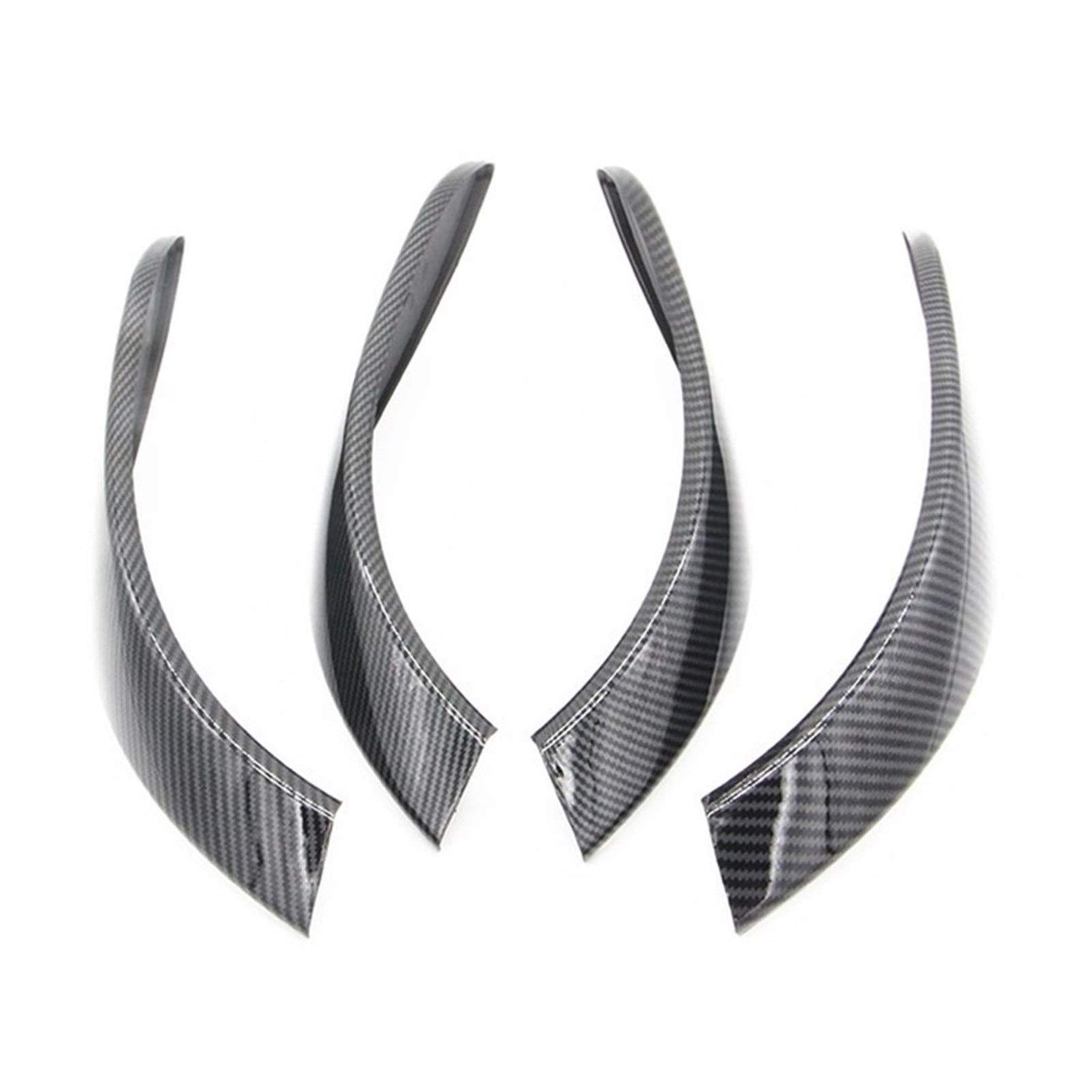 DEMULAX Carbon Look Innentürgriffabdeckung, for, for 3er F30 F31 2013-2017 GT F34 14-17, for 4er 4er F36 15-17 Fahrzeug-Innentürgriff von DEMULAX