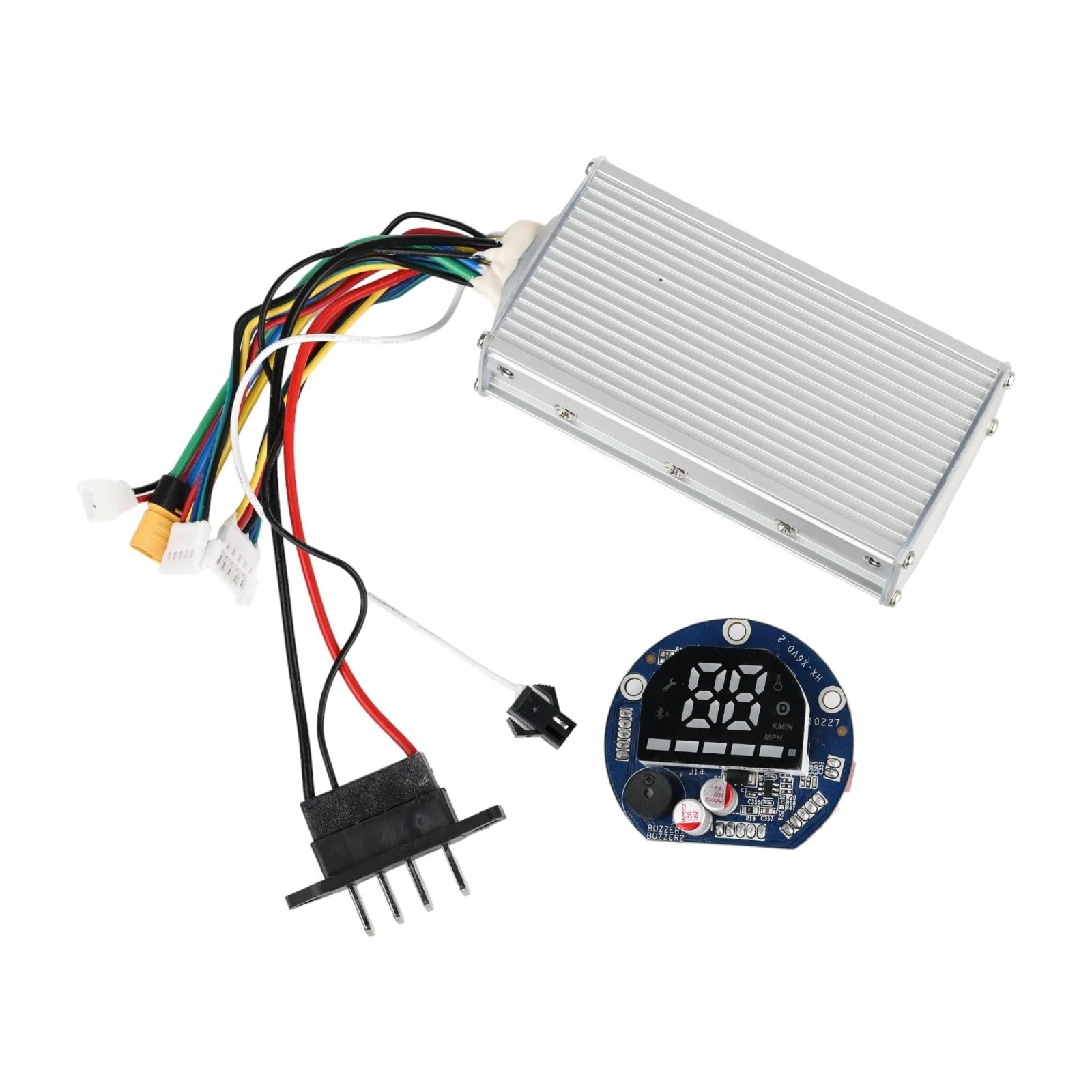 DEMULAX Display Bildschirm Dashboard/Haupt Control Board Controller for HX X6 Elektrische Roller 36V 5A Motor Modul Geschwindigkeit Teile Armaturenbrett für Elektroroller(Controller Dashboard) von DEMULAX