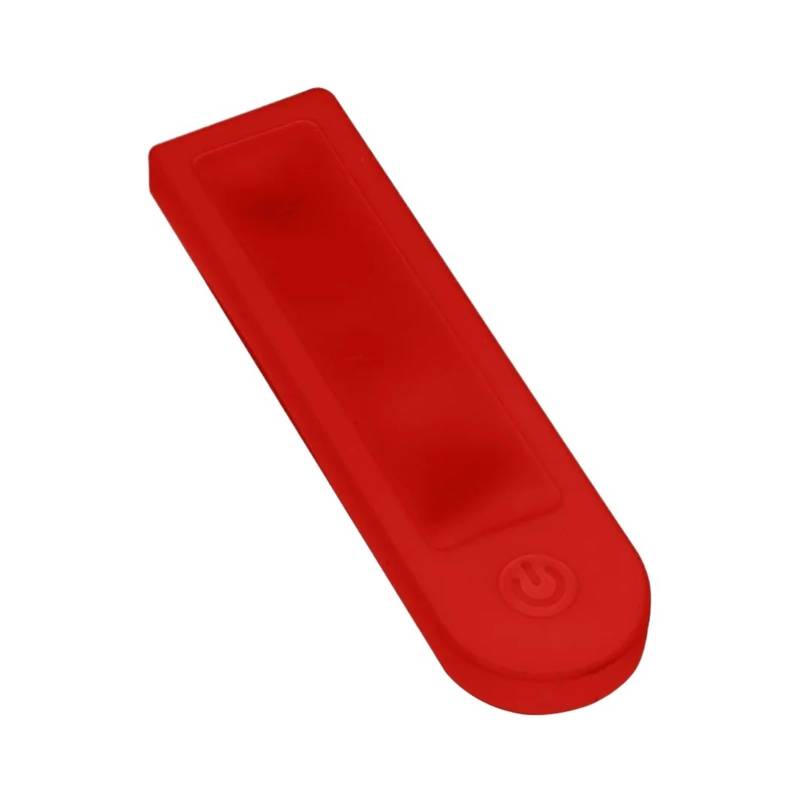 DEMULAX E-Scooter-Display-Schutzhülle, wasserdichte Armaturenbrett-Silikonhülle, for Xiaomi, for M365 Pro Pro 2 1S Elektroroller-Zubehör Armaturenbrett für Elektroroller(Red) von DEMULAX