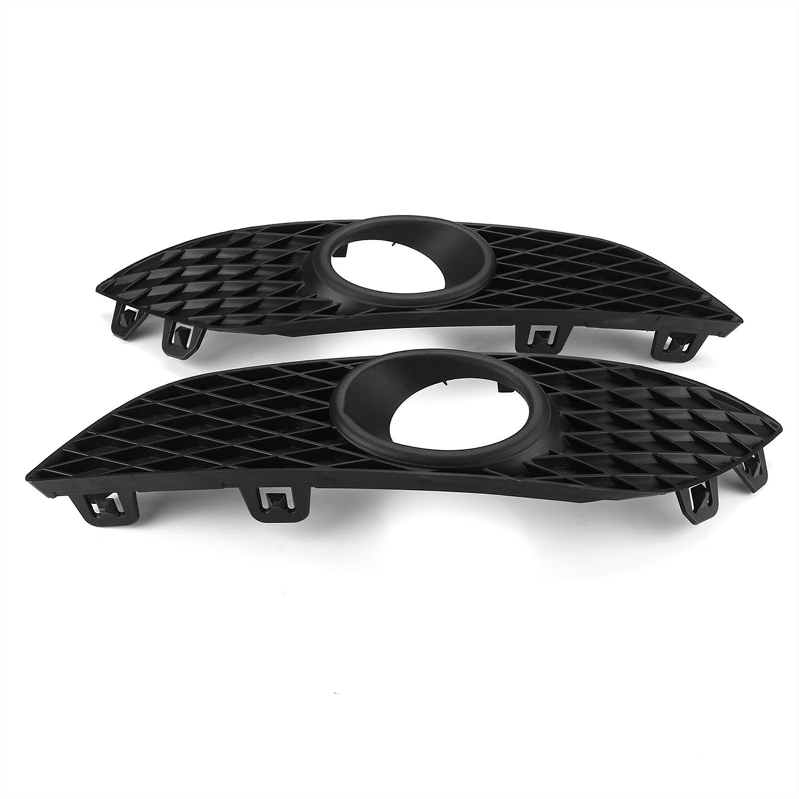 DEMULAX EIN Paar Auto-Nebelscheinwerfer-Kühlergrill, Nebelscheinwerfer-Kühlergrill-Abdeckung, for Vauxhall, for Opel, for Astra H 2007–2012 1400409 1400410 ABS Nebelscheinwerfergitterabdeckungen von DEMULAX