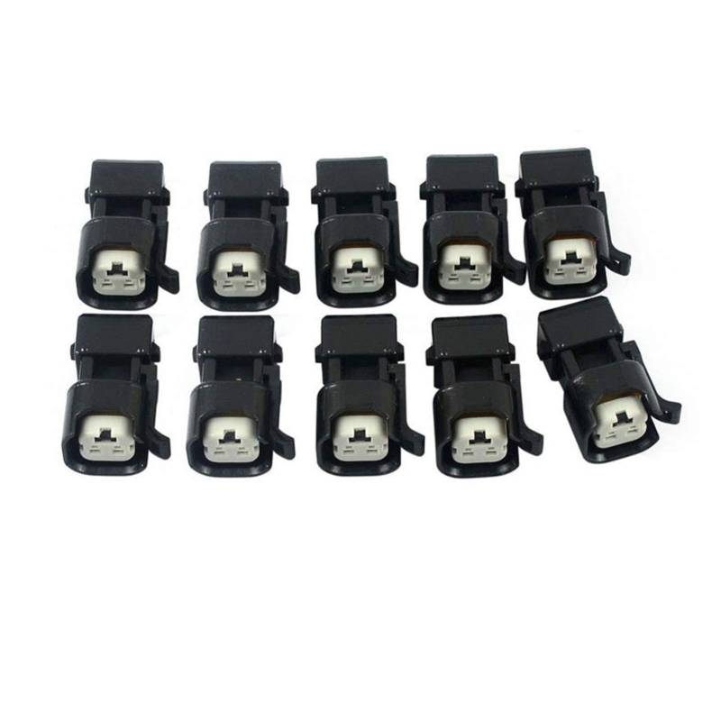 DEMULAX EV1 Zu EV6 USCAR Ganzheit Kraftstoff Injektor Anschlüsse Adapter 10 Teile/LOS Kraftstoff Injektor Stecker US Autos Kraftstoffdüse für Kraftfahrzeuge von DEMULAX