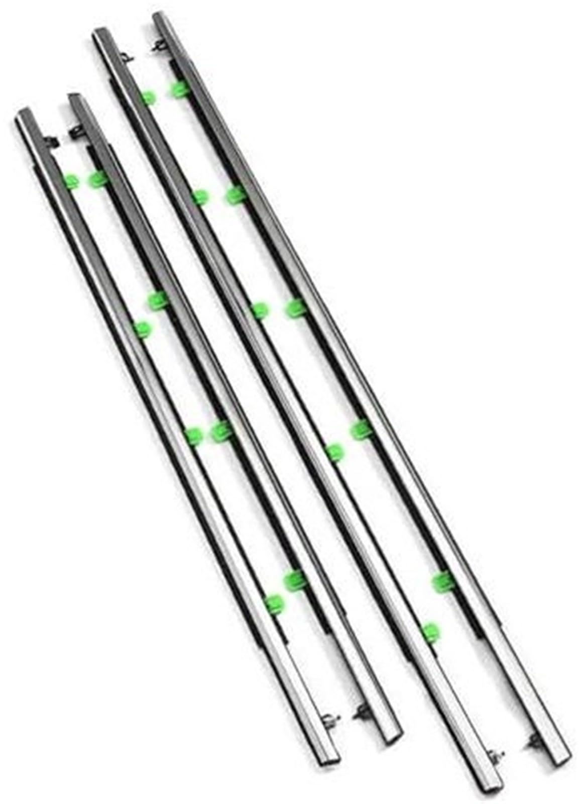 DEMULAX Fenstertürdichtungen, for CRV 2007 2008 2009 2010 2011 Autofenster-Zierleisten, Dichtungsstreifen, Dichtungsgurt, Chrom, Autotürgurte, Wetterstreifen Türkantenschutz aus Gummi von DEMULAX