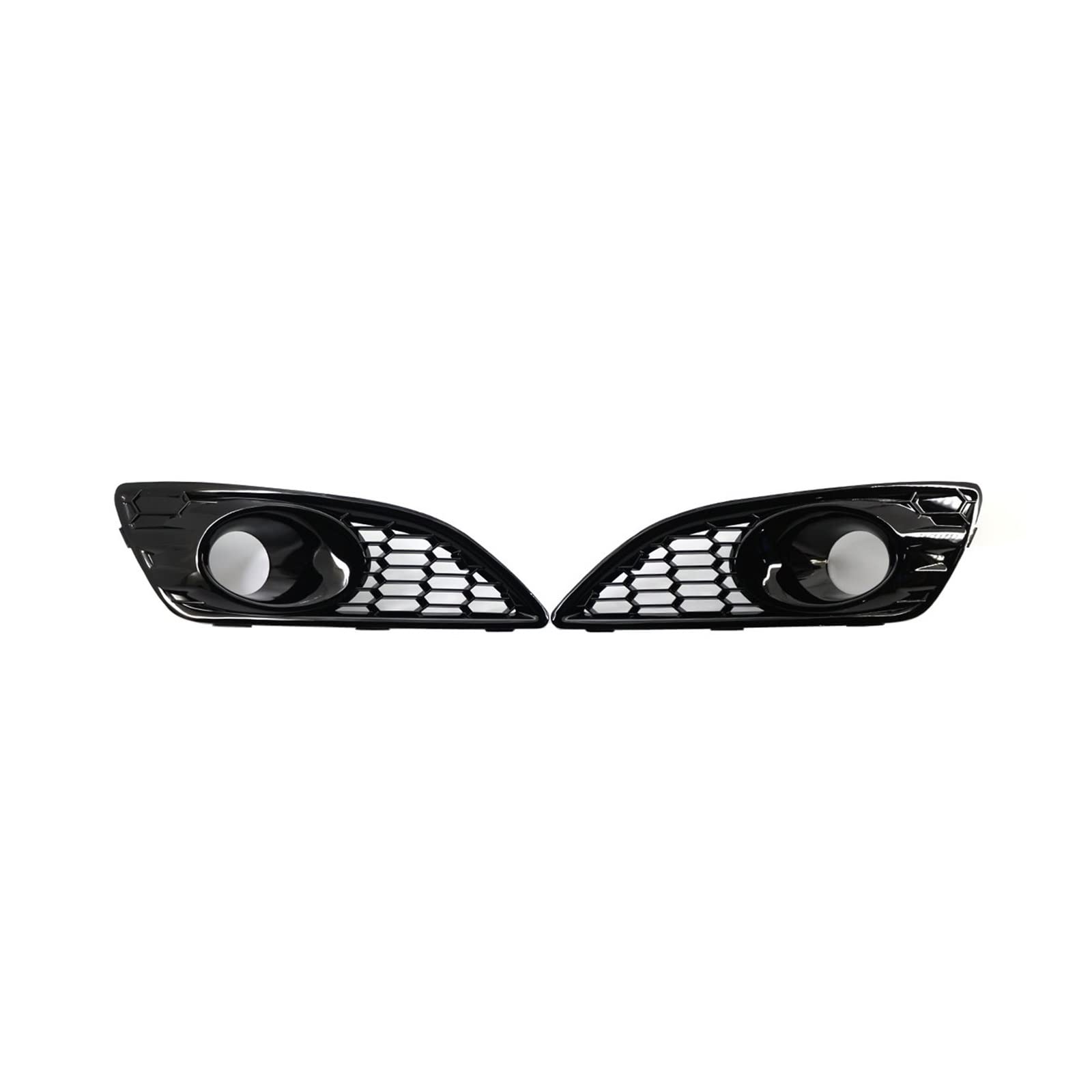 DEMULAX For Ford, for Fiesta 2013 2014 2015 2016, Links Rechts Vorne Stoßstange Untere Waben Nebel Lampe Gitter D2BZ15266CB D2BZ15266GB Abdeckung für Nebelscheinwerfergrill für Autostoßstange(1Pair-Wi von DEMULAX