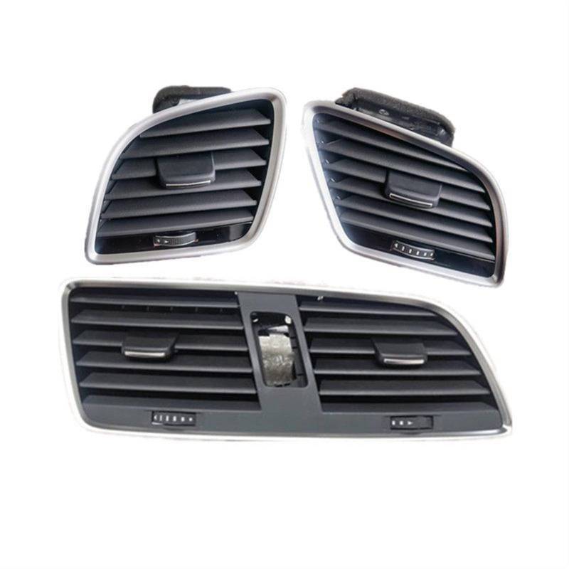 DEMULAX Front Dash Louver Air Conditioner Vent A/C Outlet, for, for Q3 8U RSQ3 2010-2019 Auto-Klimaanlagengitter(3 pcs Sets) von DEMULAX