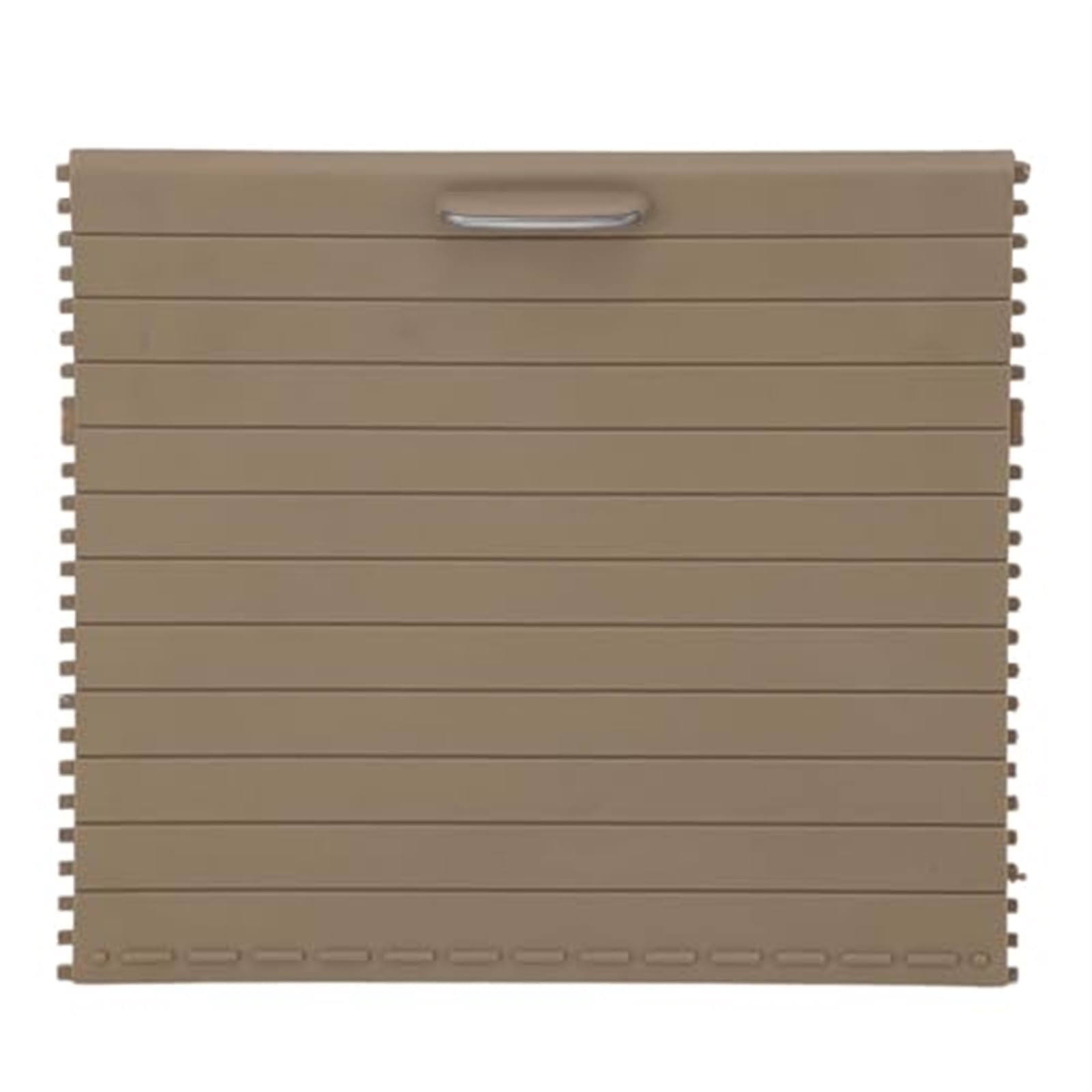 DEMULAX Getränkehalter-Rollo-Abdeckung 1666803814 Ersatz for die Rollo-Abdeckung der Mittelkonsole, for Benz, GLE GLS GL Klasse M Getränkehalterschirme(BEIGE) von DEMULAX