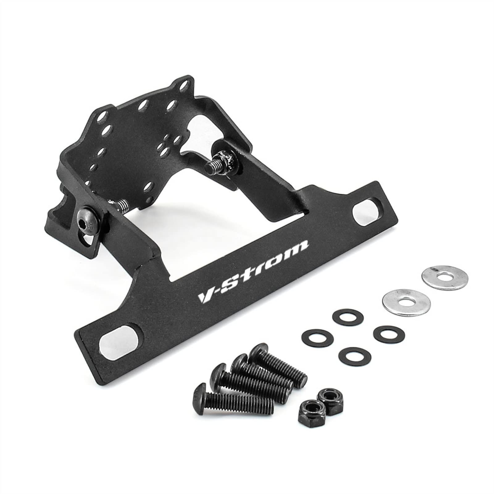 DEMULAX Halterung for Motorrad-GPS-Navigation, for Suzuki, V-Strom 650 VStrom 2004-2011 2010 2009 2008 2007 Motorradzubehör Handyhalterung am Lenker(Bracket A) von DEMULAX