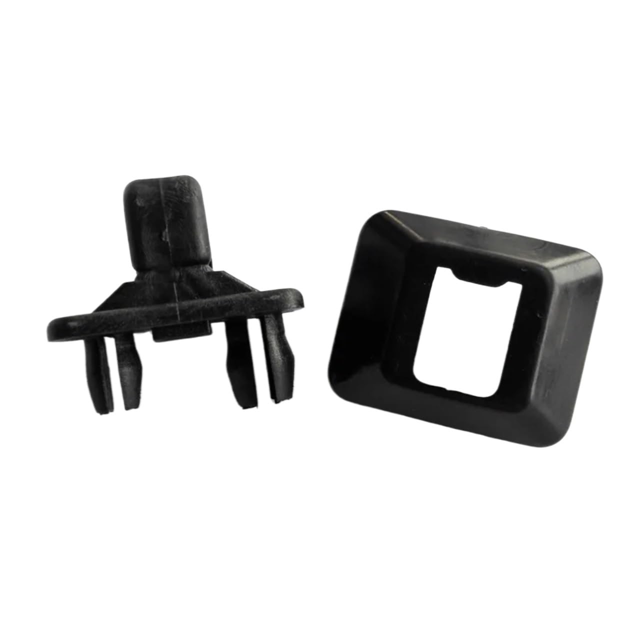 DEMULAX Heißer 8U0857562 8E0857562 Kunststoff schwarz Sonnenblende Clip Haken Halter, for Audi, 2013-2015 Sonnenblende für den Autoinnenraum von DEMULAX