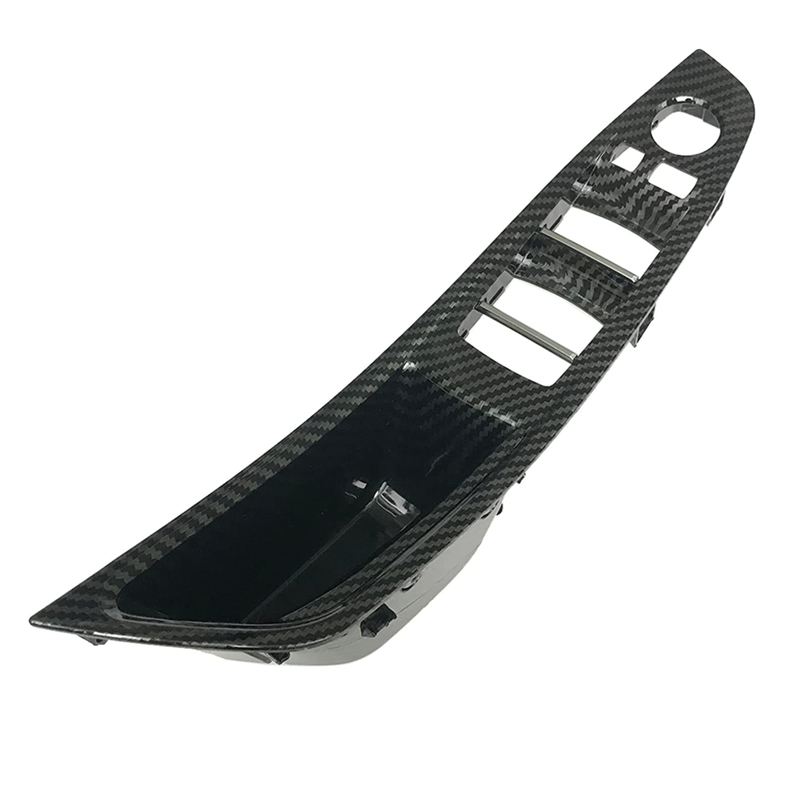 DEMULAX Innentürgriff Armlehne Einbauverkleidung, for, for 5 Series F10 F11 F18 520i 523i 525i 528i 535i Innentürgriff(Carbonfiber LHD) von DEMULAX