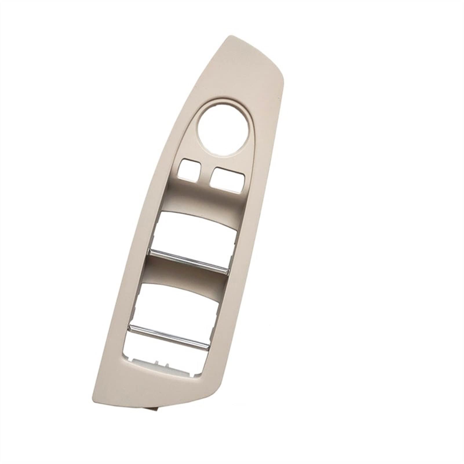 DEMULAX LHD-Innenraum-Auto-Vordertür-Fensterheberschalter-Abdeckungsverkleidungsersatz, for, for 7er F01 F02 730 735 740 745 750 760 Innentürgriff(Front Left Oyster) von DEMULAX