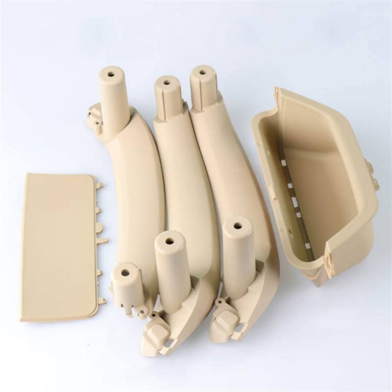 DEMULAX LHD RHD Beige Schwarz Auto Links Rechts Innentürgriff Innentürverkleidung Griff Zugverkleidungsabdeckung, for, for X3 X4 F25 F26 2010-2017 Fahrzeug-Innentürgriff(Beige) von DEMULAX