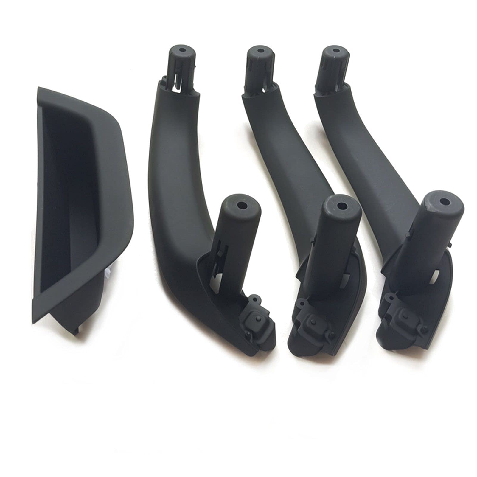 DEMULAX LHD RHD Carbon Fiber Innentürgriffverkleidung, for, for X3 X4 F25 F26 2010-2016 Innentürgriff(LHD Black Set) von DEMULAX