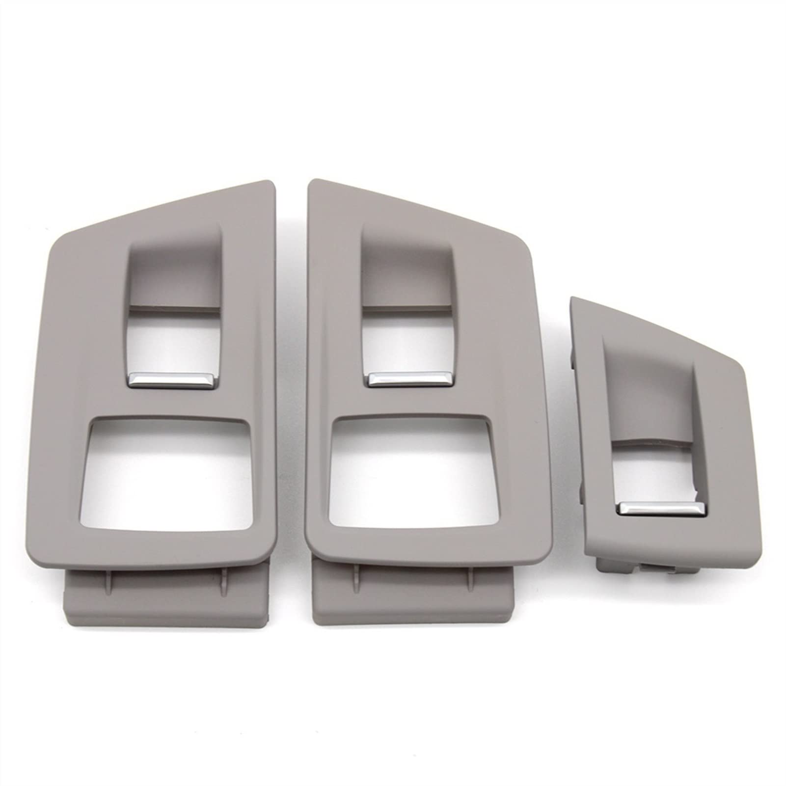 DEMULAX LHD RHD Innenverkleidung for Fensterheber-Einstellschalter der Beifahrertür, for, for 5er F10 F11 F18 520i 523i 525i 528i 535i Innentürgriff(LHD Gray) von DEMULAX