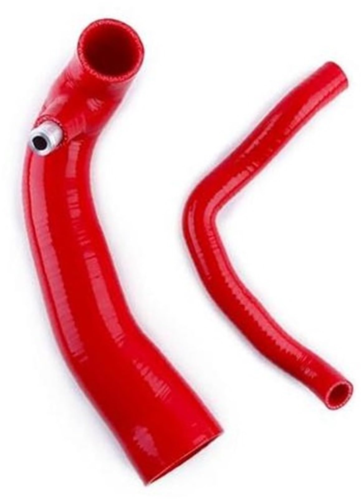 DEMULAX Lufteinlass, for Mini, for Cooper S 1.6 R55 R56 R57 2007–2010, Auto-Silikon-Turbo-Lufteinlass-Einlassschlauch-Set Luftansaugschlauch(Black Red) von DEMULAX