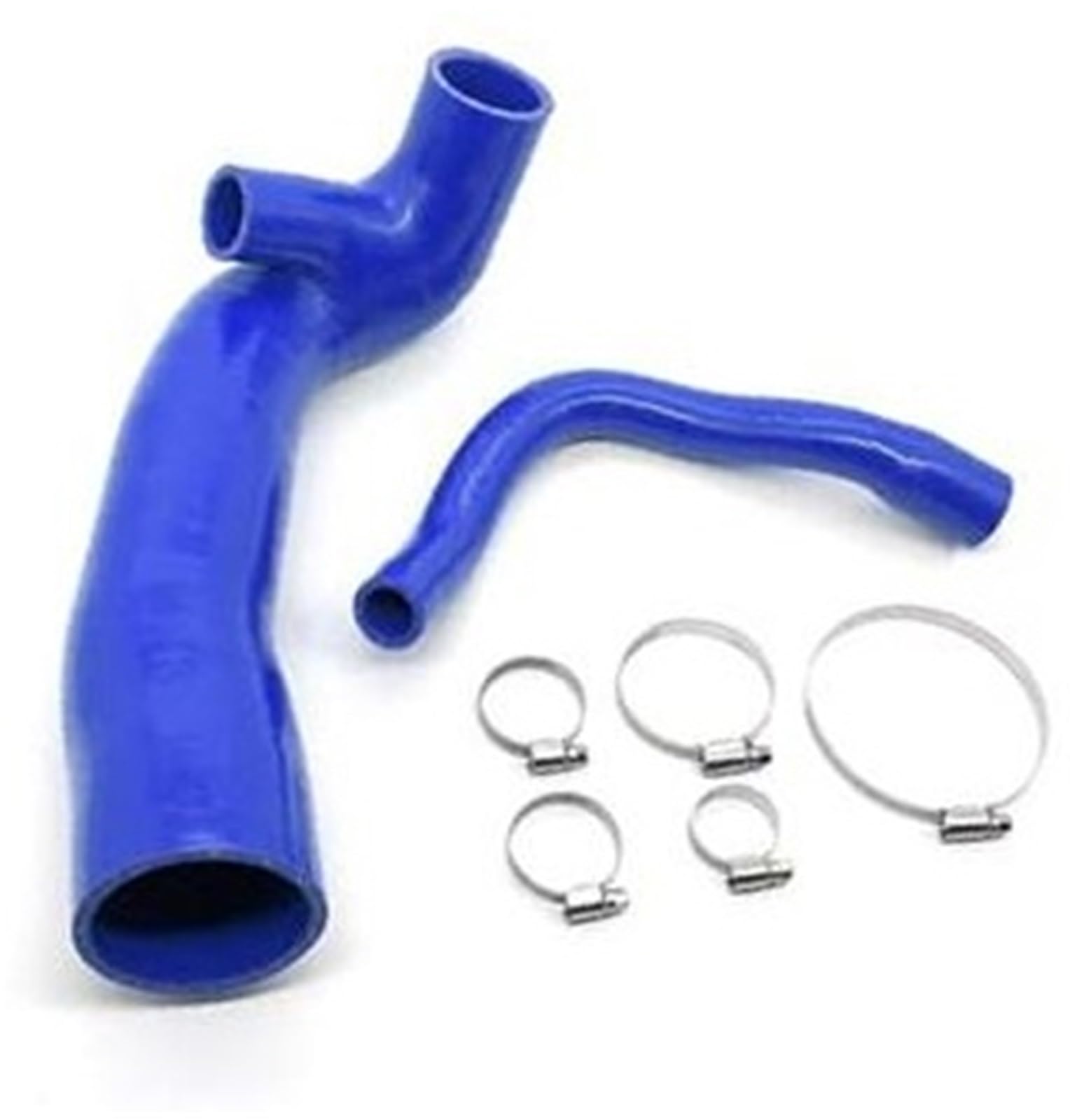 DEMULAX Lufteinlass-Silikon-Lufteinlassschlauch, Turbo-Einlassrohr-Set, for Mini, for Cooper S, for Clubman 1.6T R55 R56 R57 N14 Motor 2007–2010 Luftansaugschlauch(Black Blue) von DEMULAX