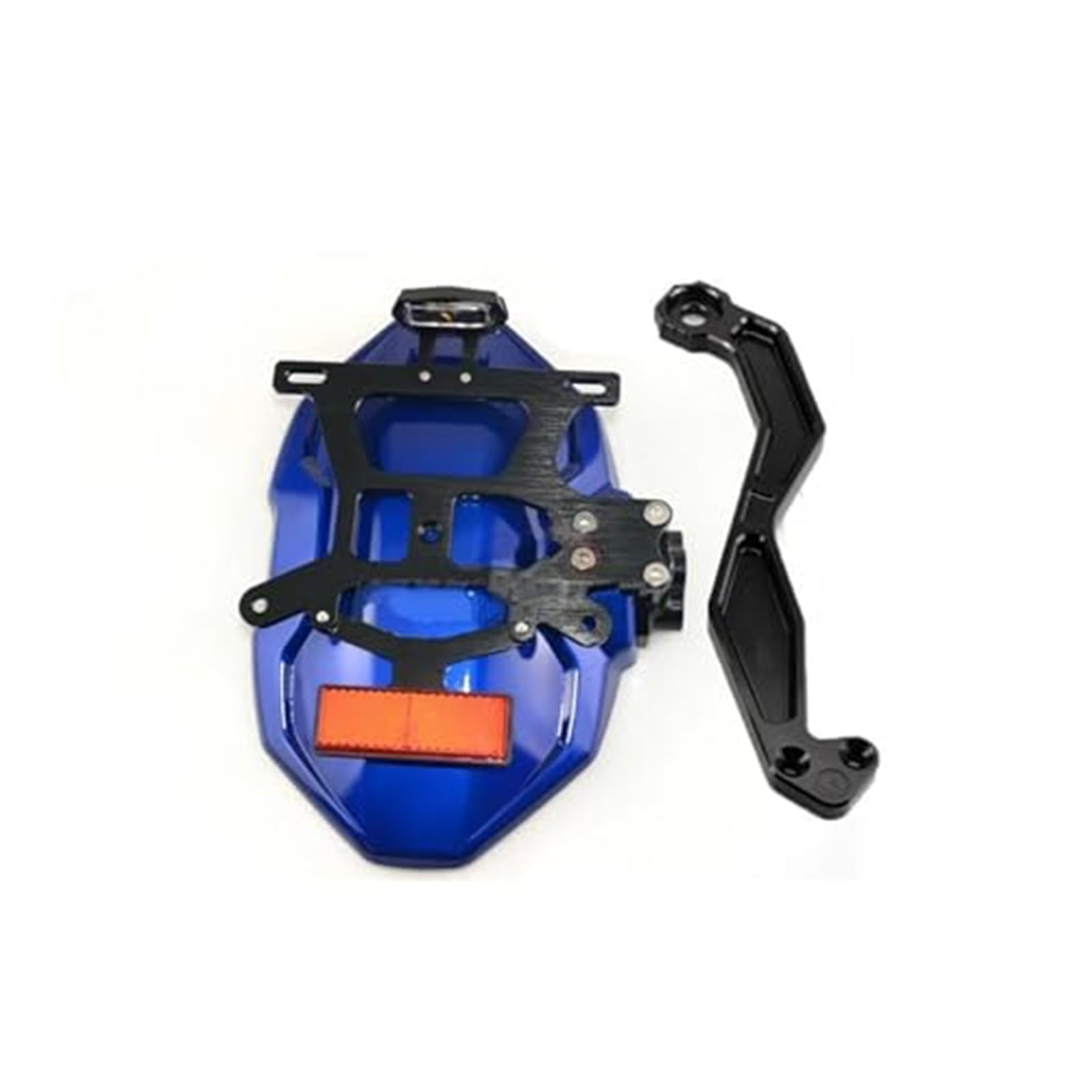 DEMULAX Motorrad-Kotflügel, Motorrad-Hinterradkotflügel, Kotflügel, Spritzschutz, CNC-Kit for Duke for 390ADV for 390adv, Vorderer Kotflügel Kotflügel Spritzschutz(Blue 2) von DEMULAX