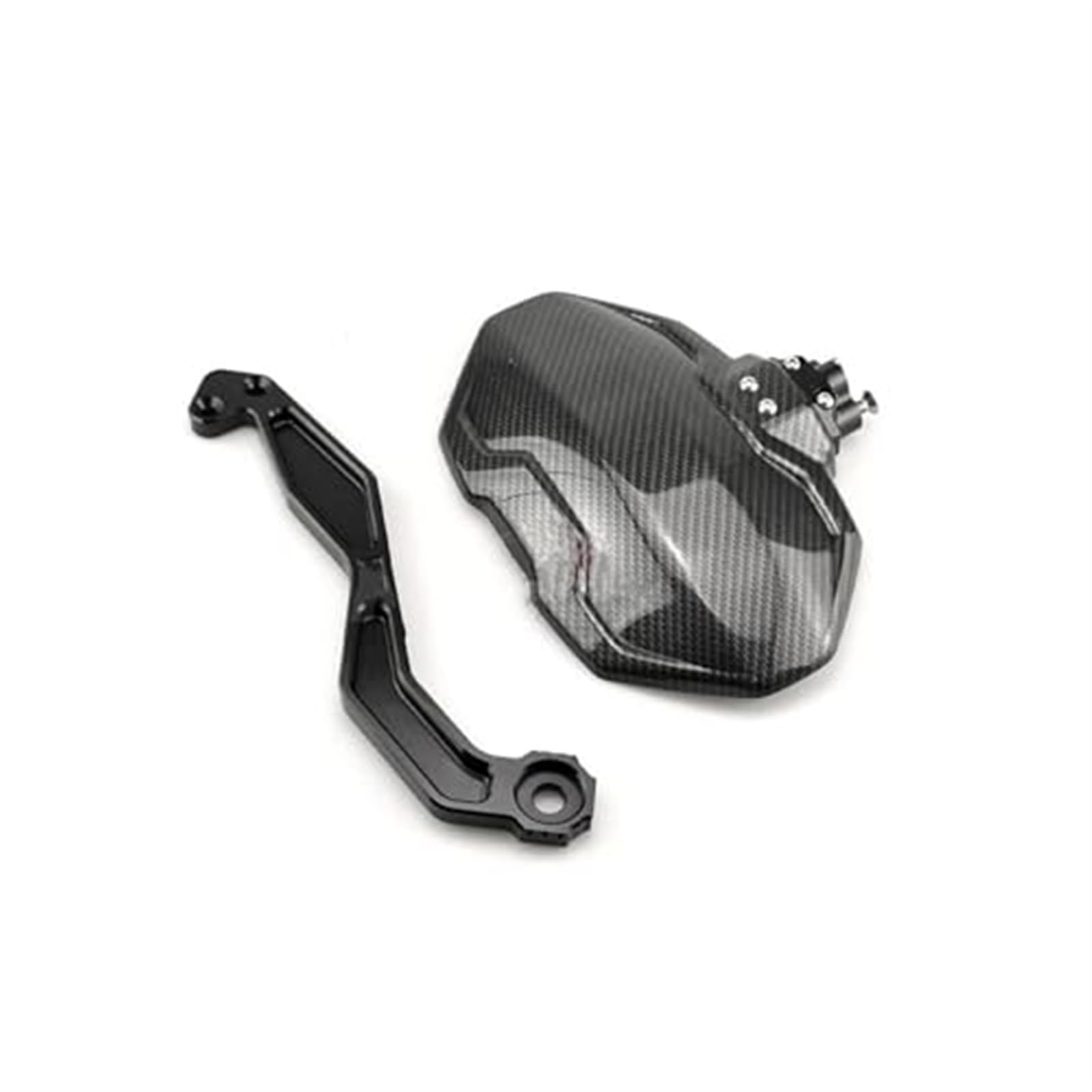 DEMULAX Motorrad-Kotflügel, Motorrad-Hinterradkotflügel, Kotflügel, Spritzschutz, CNC-Kit for Duke for 390ADV for 390adv, Vorderer Kotflügel Kotflügel Spritzschutz(Carbon fiber1) von DEMULAX