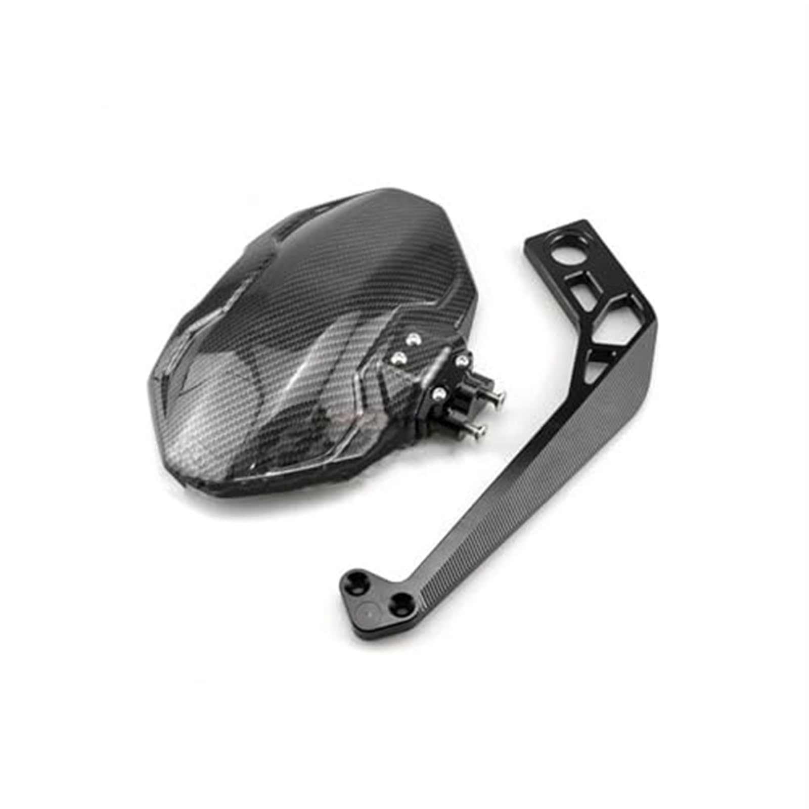 DEMULAX Motorrad Kotflügel for MT-10 for FZ10 for MT 10 2015-2022 Motorrad Kotflügel Hinterrad Kotflügel Spritzschutz Radschutz Vorderkotflügel Kotflügel Spritzschutz(Carbon fibre1) von DEMULAX