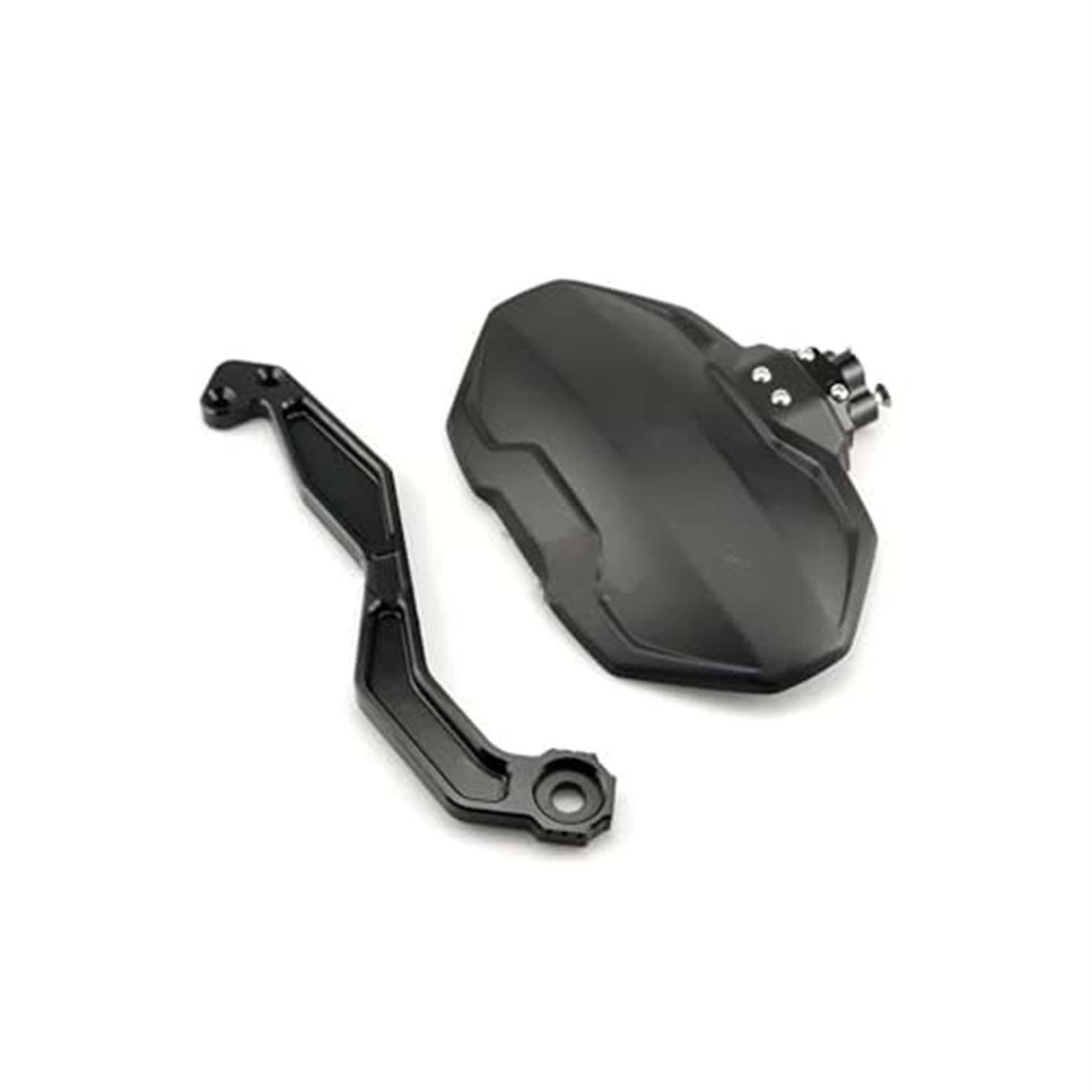 DEMULAX Motorrad-Kotflügel for RC150 for RC 390 2017-2023 Motorradzubehör Kotflügel hinten Rad ABS Kotflügel Kotflügel vorne Kotflügel Spritzschutz(Black1) von DEMULAX