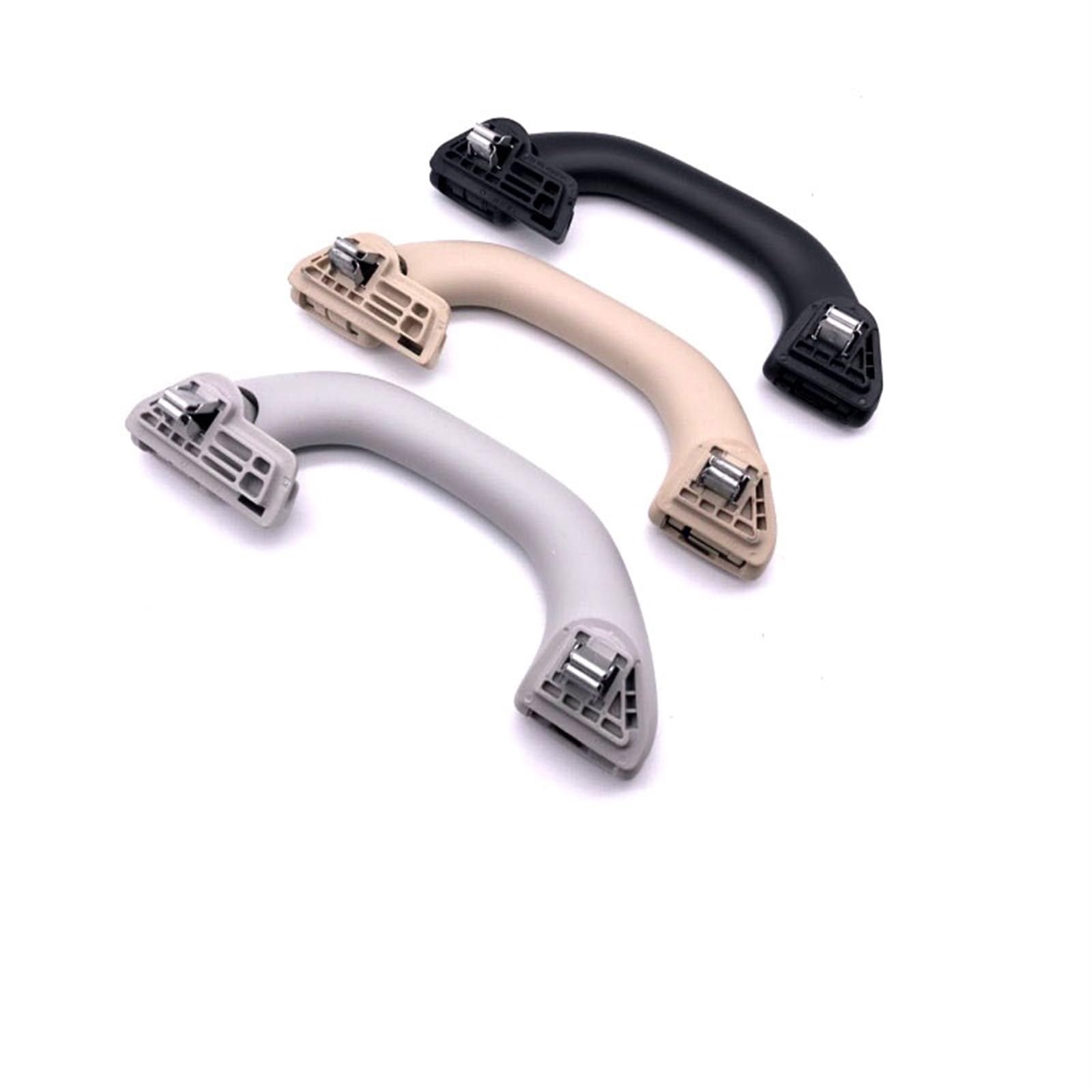 DEMULAX OEM Dachgriff Innendecken-Zuggriffe, for VW, Jetta Autodach-Haltegriff(Beige Rear) von DEMULAX