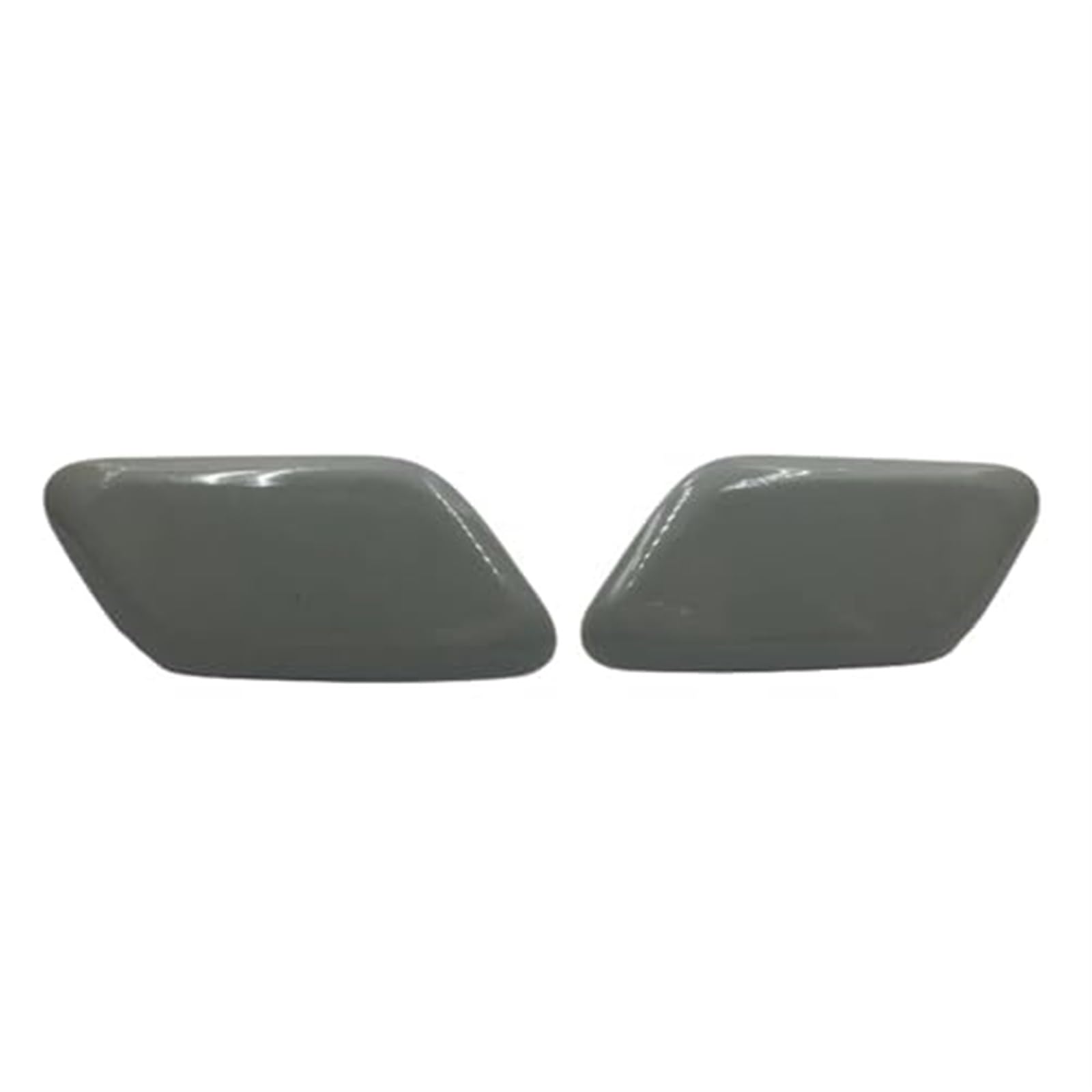 DEMULAX Reinigungskappe for Frontscheinwerfer, for Toyota, Avensis T25 2006-2008 Sprühabdeckungen for Waschdüsen, Abdeckkappe for Scheinwerferwaschdüsen Scheinwerfer-Sprühabdeckung(Black 1 Pair L and von DEMULAX