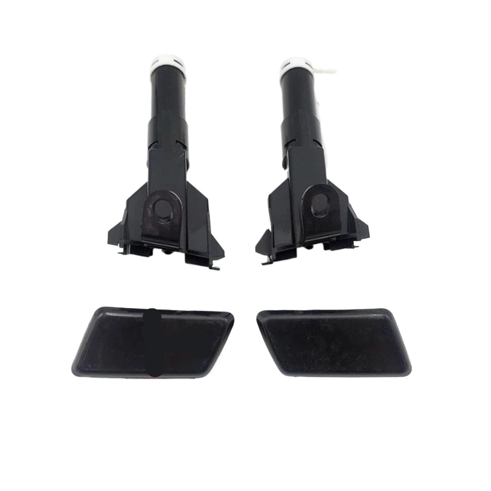 DEMULAX Scheinwerfer-Scheinwerfer-Waschanlage, Wassersprühdüse, Strahlantrieb und Abdeckkappen, for Toyota, Camry ACV40 GSV40 2009 2010 2011 Düsenabdeckkappe(4 Pieces Lot) von DEMULAX