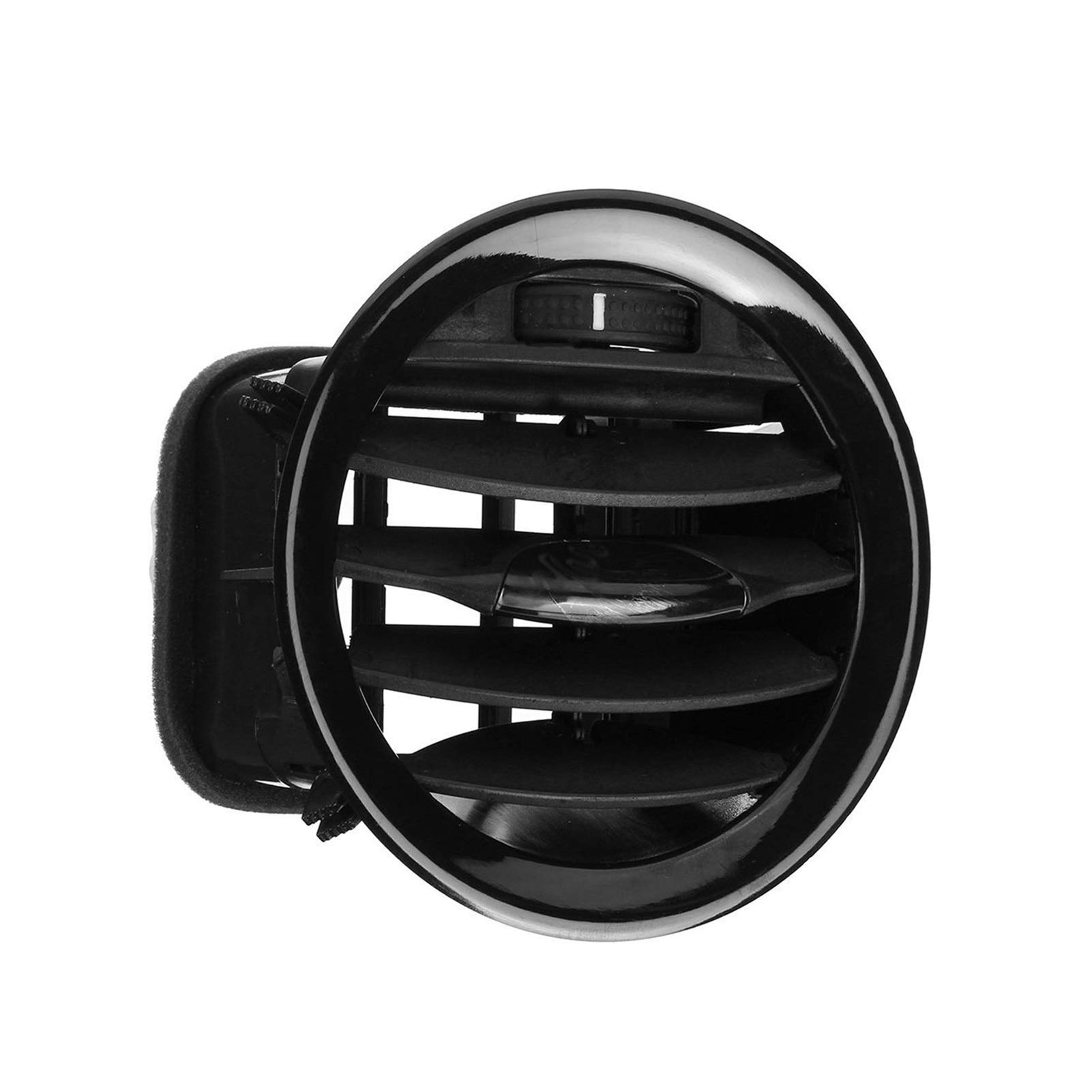 DEMULAX Schwarz Auto Innen Heizung Air Vent Düse Grille Klimaanlage Outlet, for Vauxhall, for Opel, for ADAM for Corsa D MK III 13417363 Auto-AC-Entlüftungsauslass(1pc) von DEMULAX