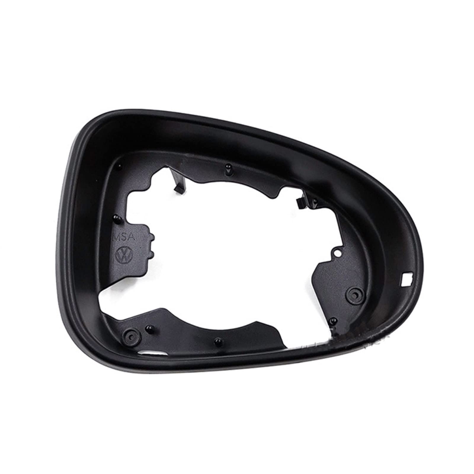 DEMULAX Seitenspiegelgehäuse-Zierrahmen, for VW, for Touareg, for II 7P 2011 2012 2014 2015 2017 2018 7P6857601 7P6857602 Glasumrandungshalter Spiegelrahmen für Auto-Außenrückspiegel(Right RH) von DEMULAX