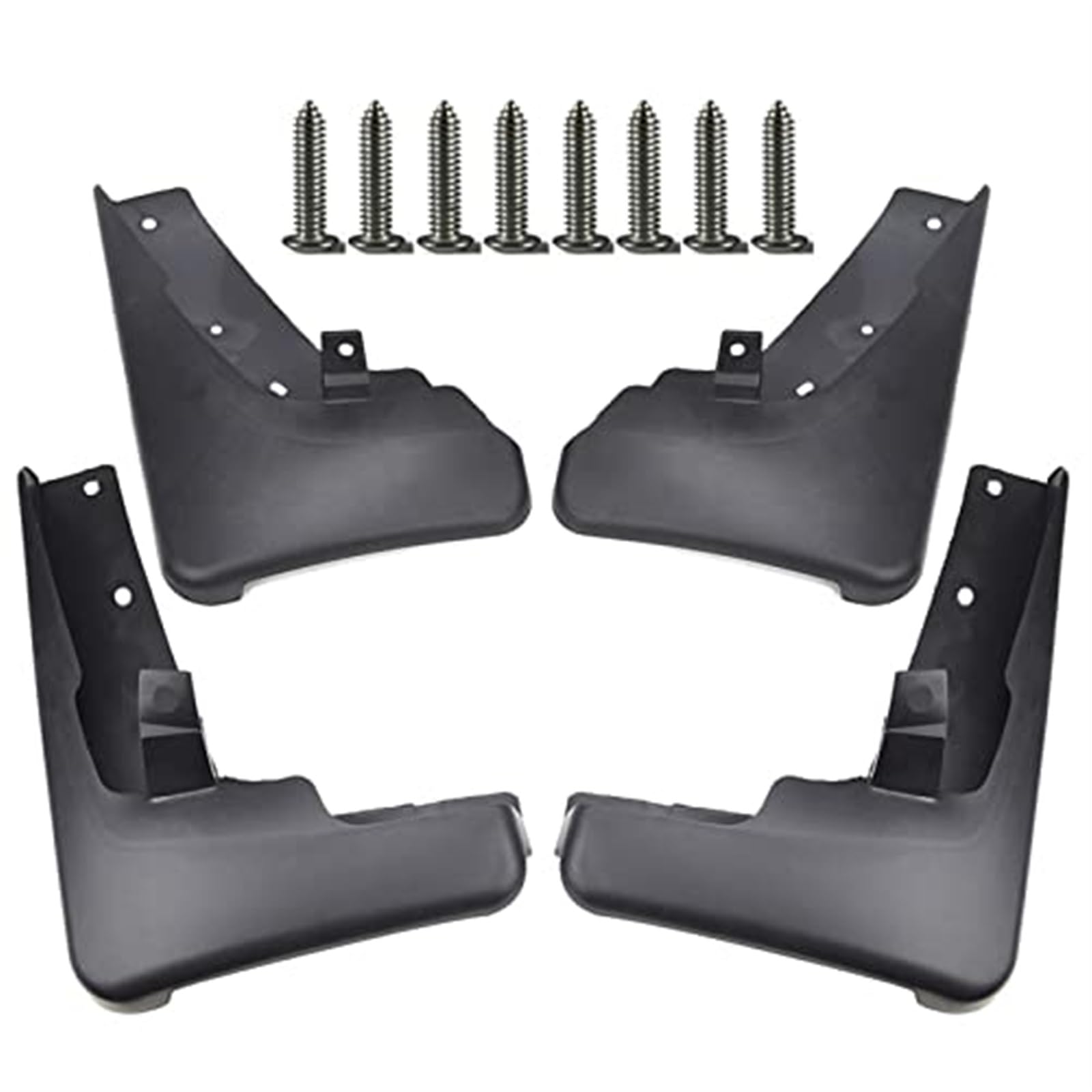 DEMULAX Set geformte Auto-Schmutzfänger, for Nissan, for X-Trail, T31 2008–2013, for Xtrail, Spritzschutz, Schmutzfänger, Kotflügel Schmutzfänger von DEMULAX